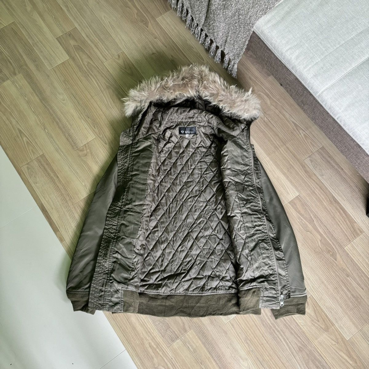 14th Addiction × If Six Was Nine × Le Grande Bleu (L.G.B.) TKMIXPICE Fur jacket LGB ifsixwasnine style Size US L / EU 52-54 / 3 - 4 Thumbnail