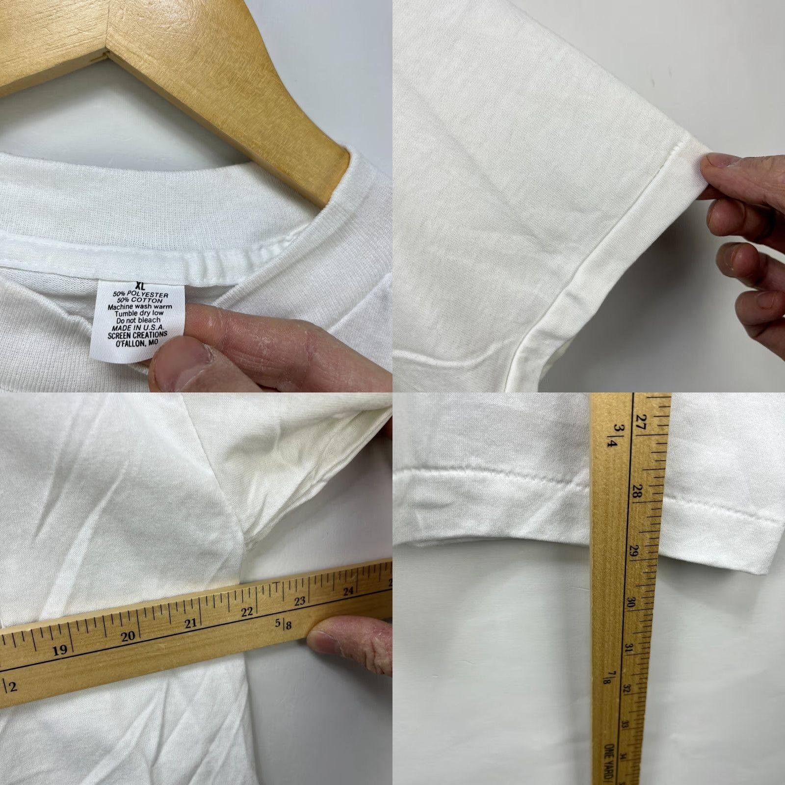 Camel VINTAGE Camel T-Shirt Shirt Men XL White 90s Pack of Camels Cigarettes Single Stitch Pocket Brand New Size US XL / EU 56 / 4 - 8 Thumbnail