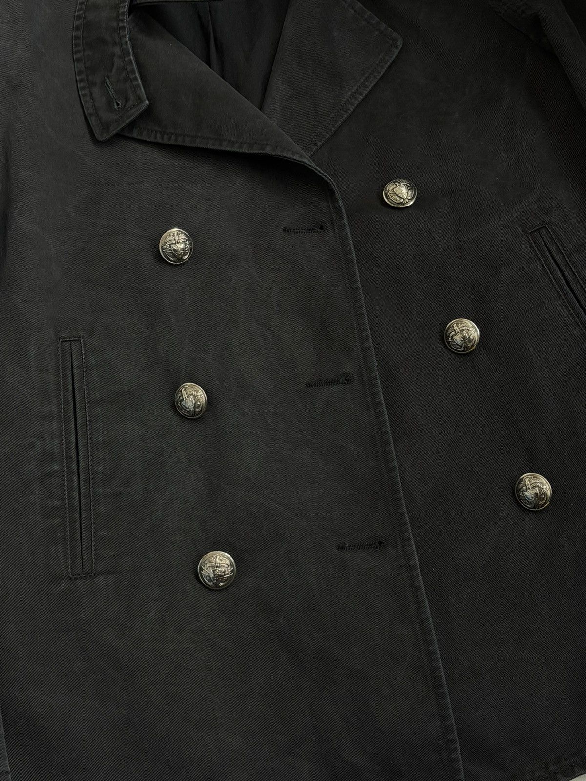 Balmain BALMAIN Decarnin SS2011 Victorian Washed Distressed Jacket Size US S / EU 44-46 / 1 - 10 Thumbnail