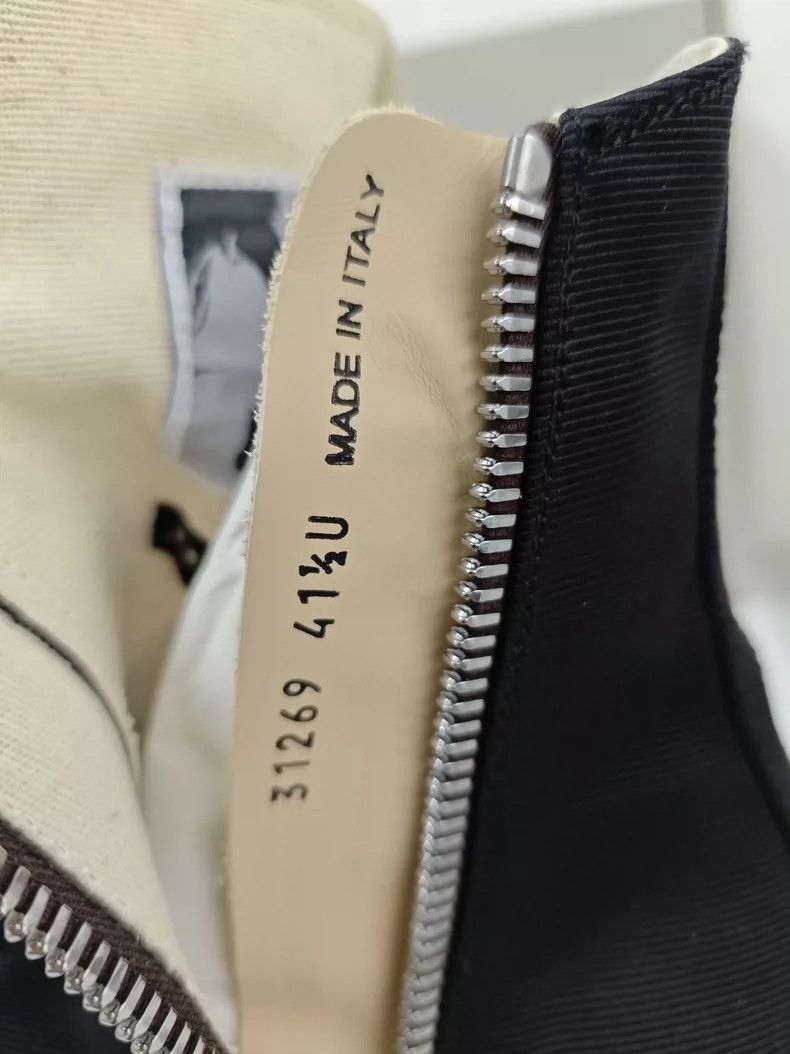 Rick Owens Rick Owens black thick sole canvas high-top sneakers Size US 8.5 / EU 41-42 - 7 Thumbnail