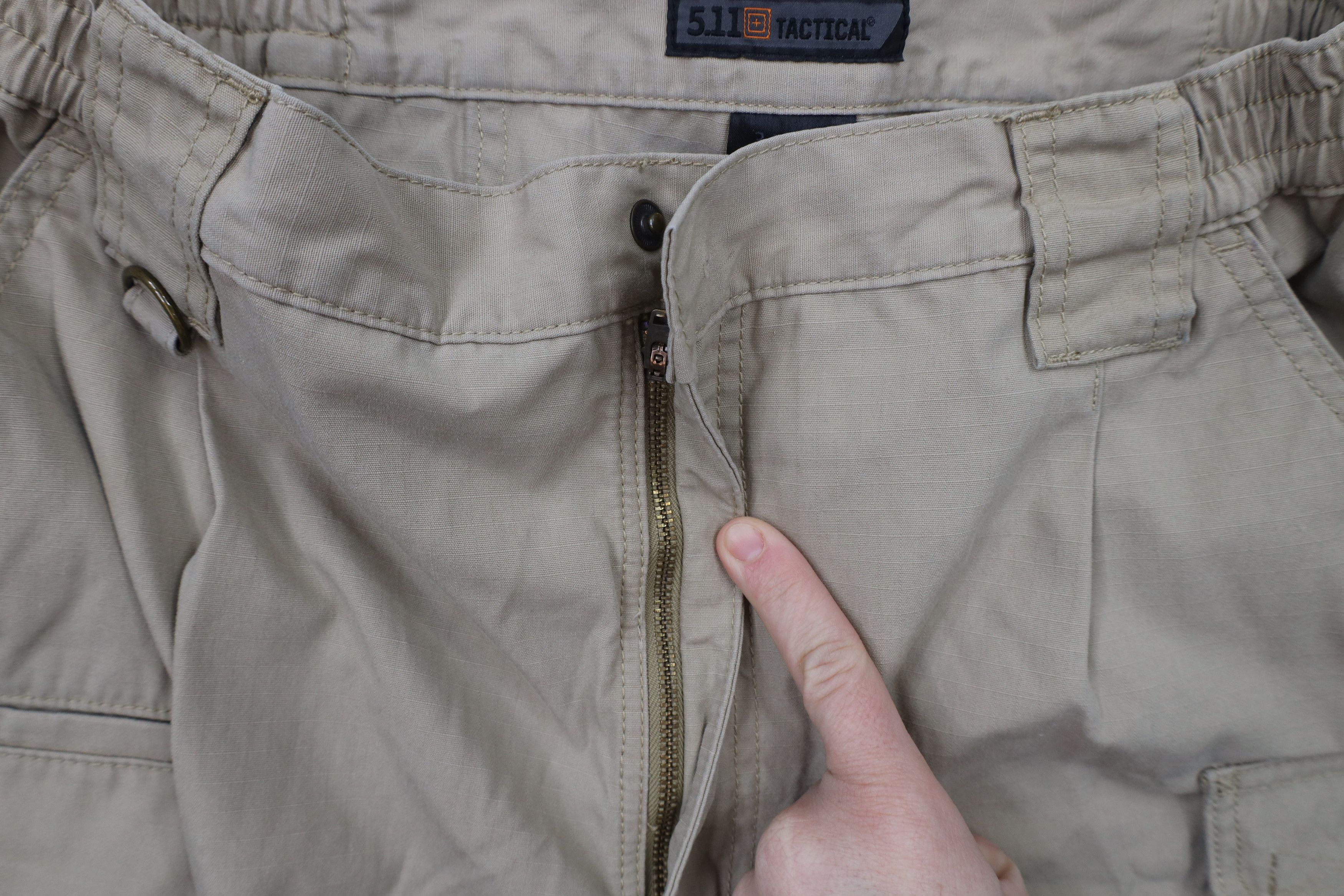 Vintage 5.11 Tactical Series Pro Double Knee Cargo Pants Beige AS IS Size US 34 / EU 50 - 7 Thumbnail