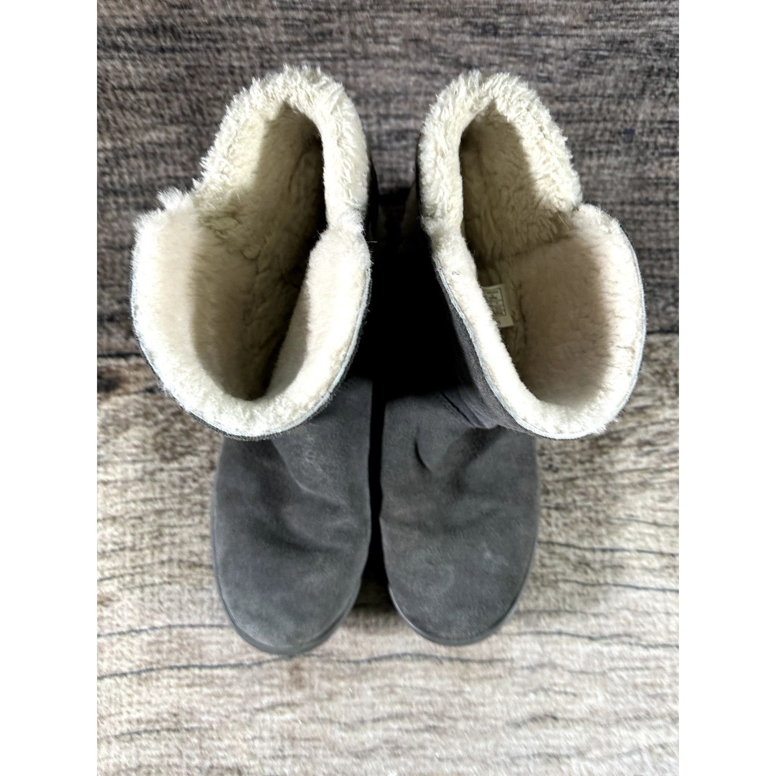 Koolaburra Koolaburra UGG Koola Gray Suede Wmns Boots US Size 9 1096413 Size US 9 / IT 39 - 3 Thumbnail