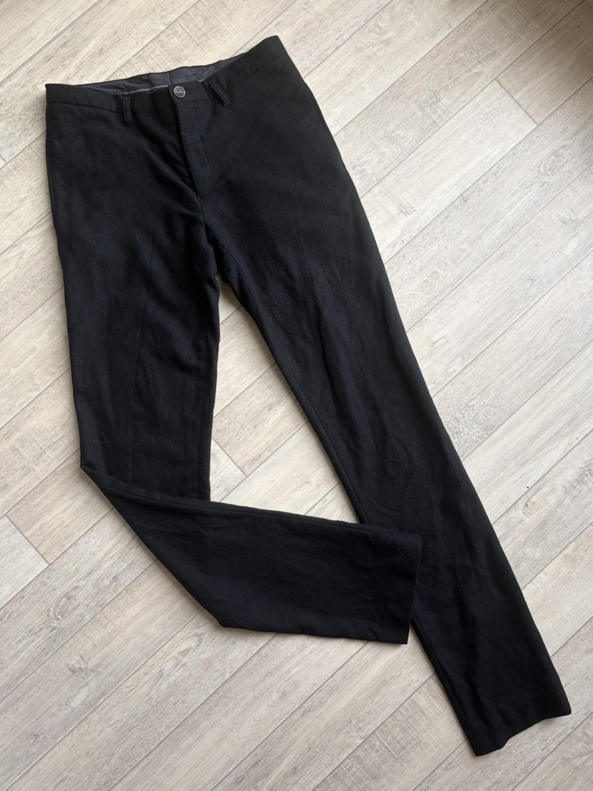 Kenzo Kenzo black wool and cashmere trousers Size 40R - 1 Thumbnail