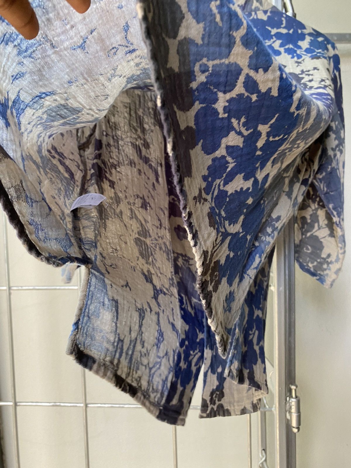 Issey Miyake Plantation floral printed shirt Size M / US 6-8 / IT 42-44 - 7 Thumbnail