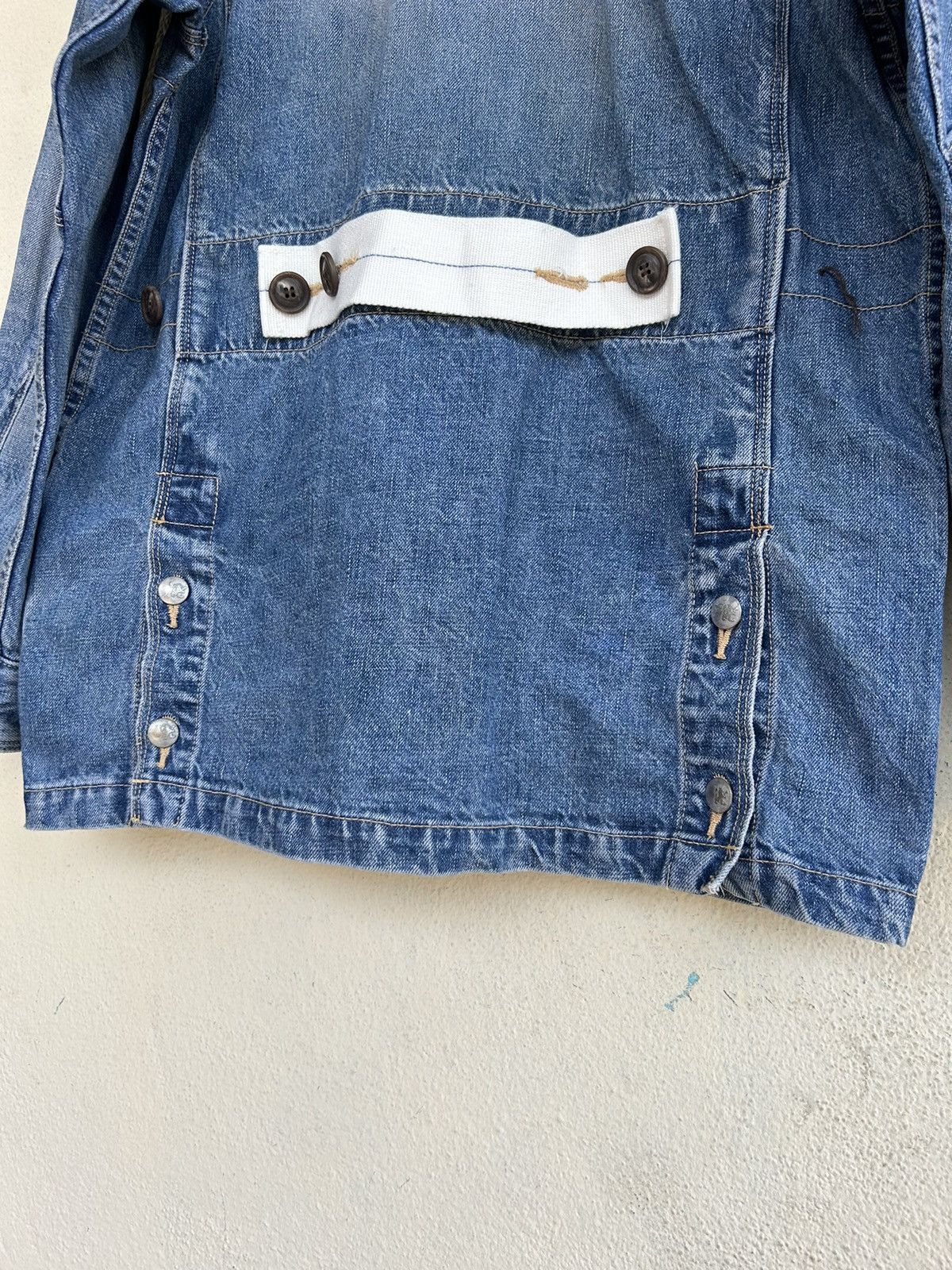 Paul Smith × R.Newbold R Newbold Multi Pocket Trucker Denim Jacket Size US M / EU 48-50 / 2 - 11 Thumbnail