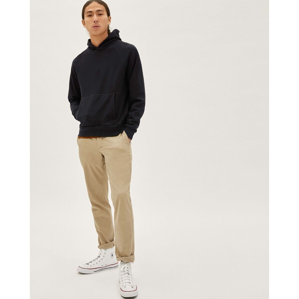 Everlane DISCONTINUED The Track Black Hoodie Everlane Size US L / EU 52-54 / 3 - 2 Thumbnail