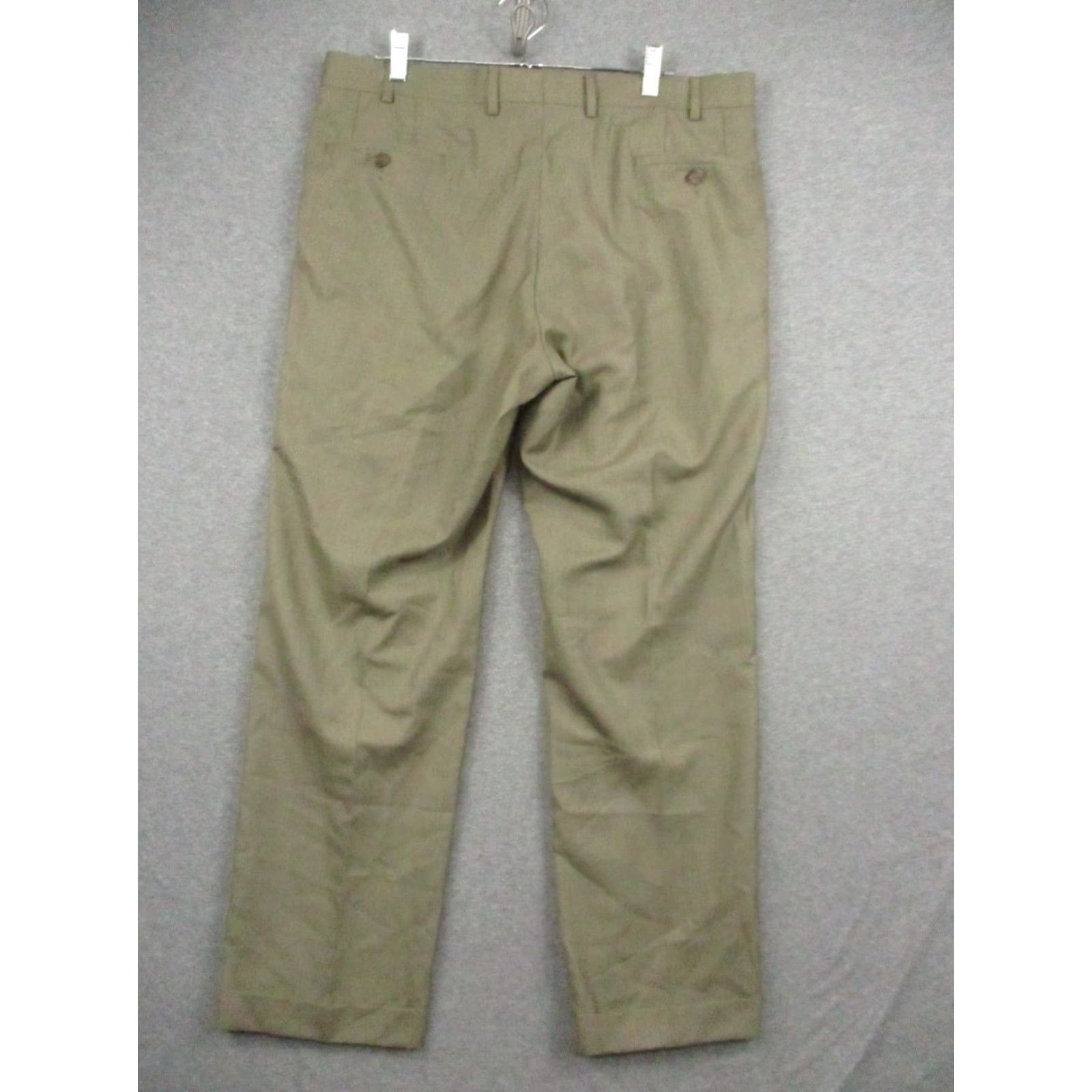 Ralph Lauren Lauren Ralph Lauren Dress Pants 36x30 Beige Polyester Pleated Dress Pants Mens Regular Beige Pants Size US 36 / EU 52 - 5 Thumbnail