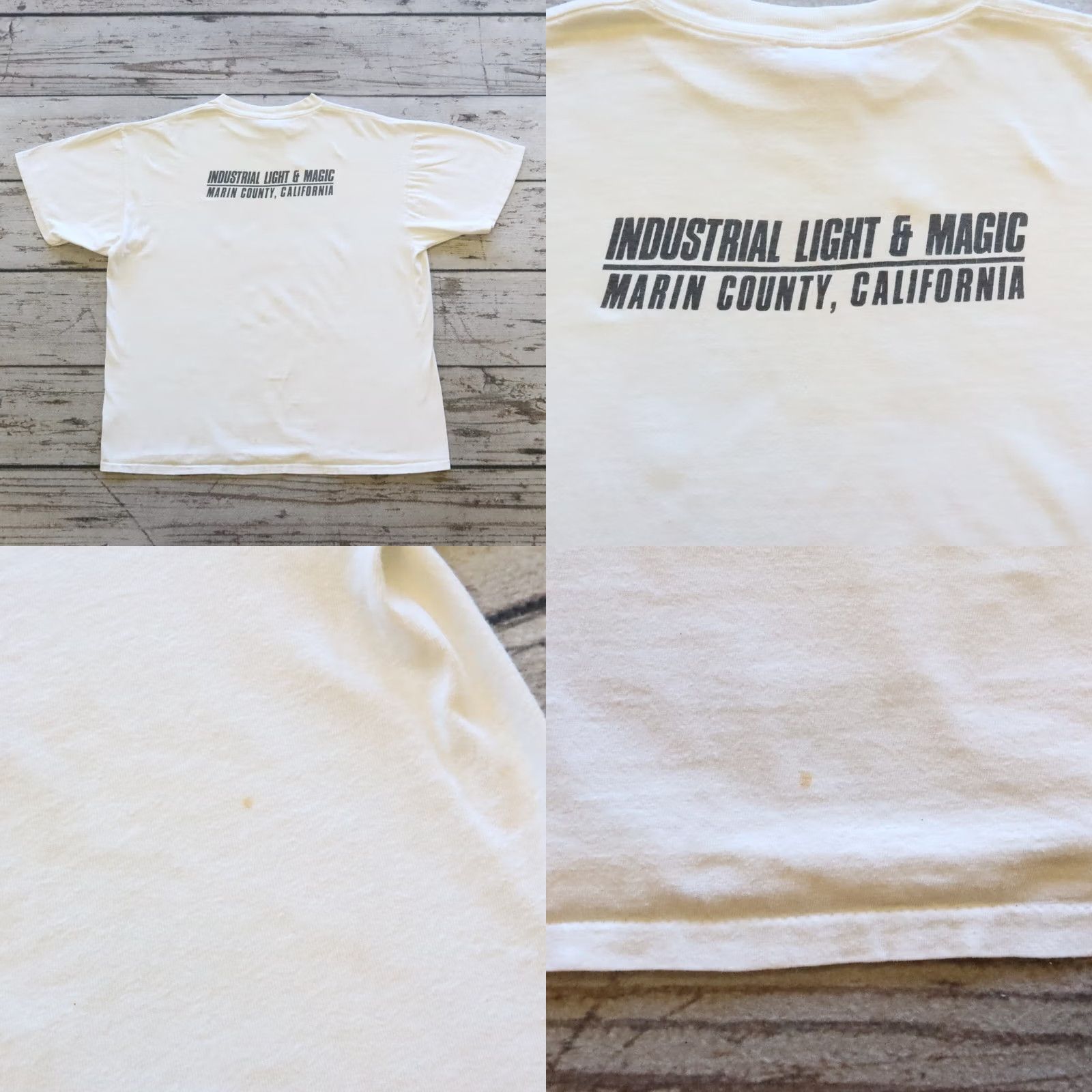 Vintage VINTAGE Lucas Arts Tee T-Shirt Industrial Light & Magic Nike? Size US XL / EU 56 / 4 - 9 Thumbnail