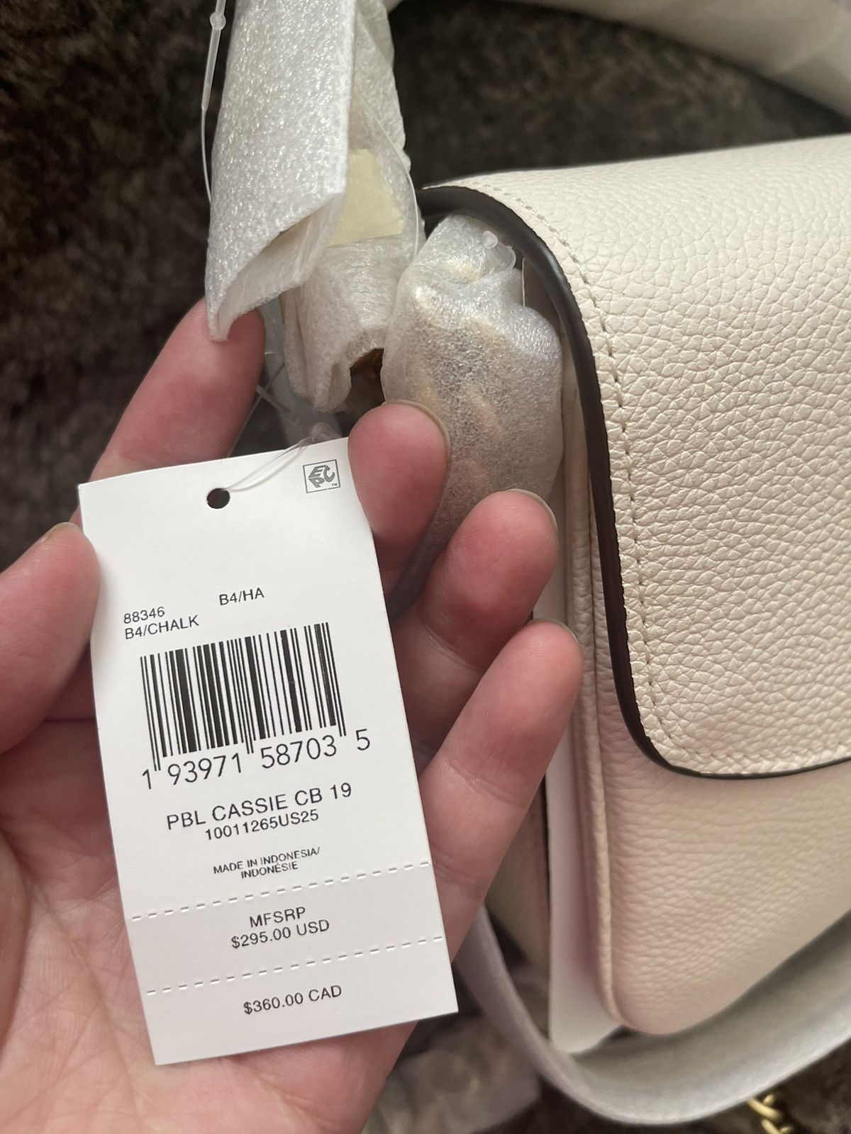 Coach Coach CASSIE 19 chalk 88346 Size ONE SIZE - 4 Thumbnail