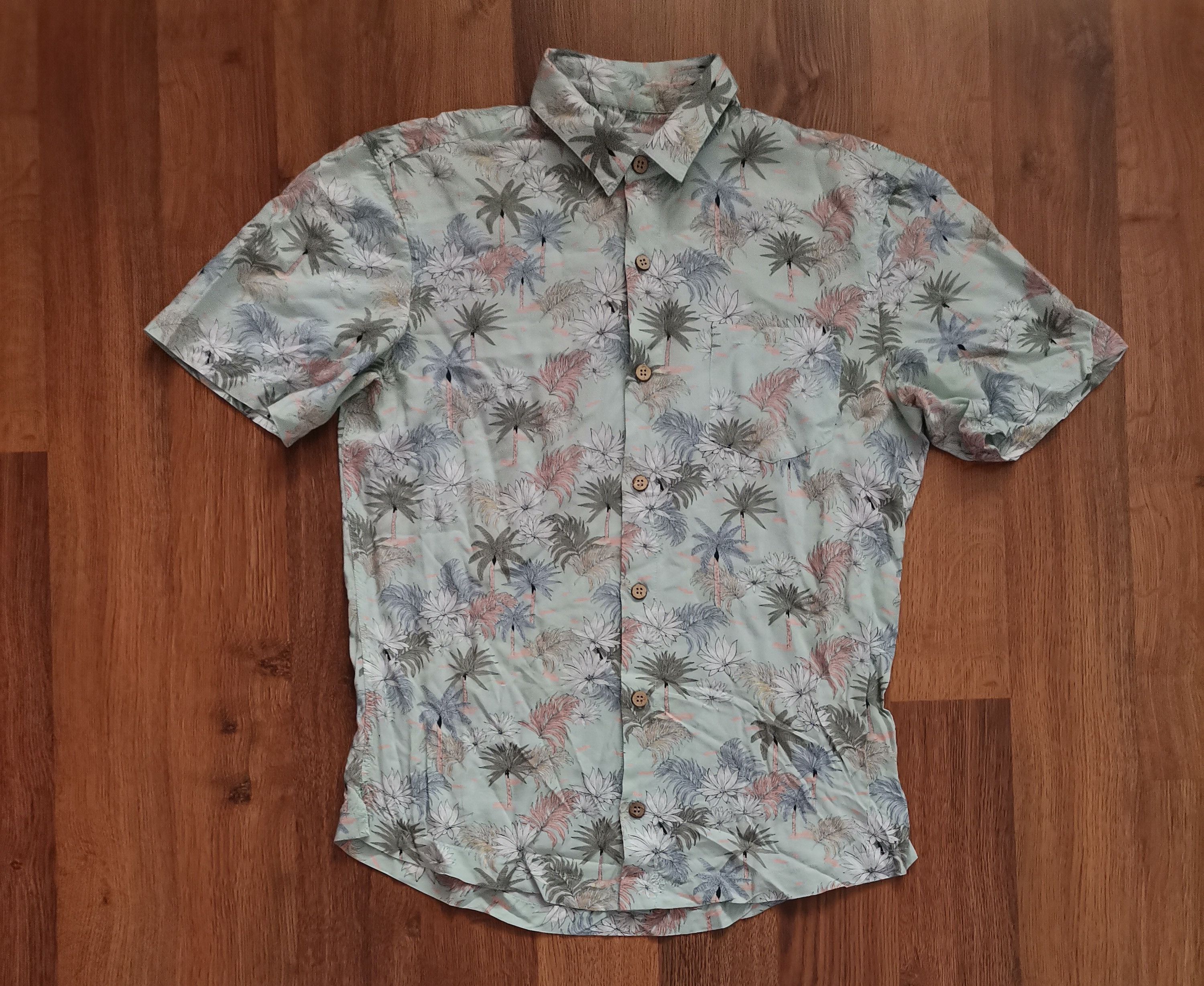 Pull & Bear Pull & Bear Hawaiian Shirt Size US S / EU 44-46 / 1 - 1 Thumbnail