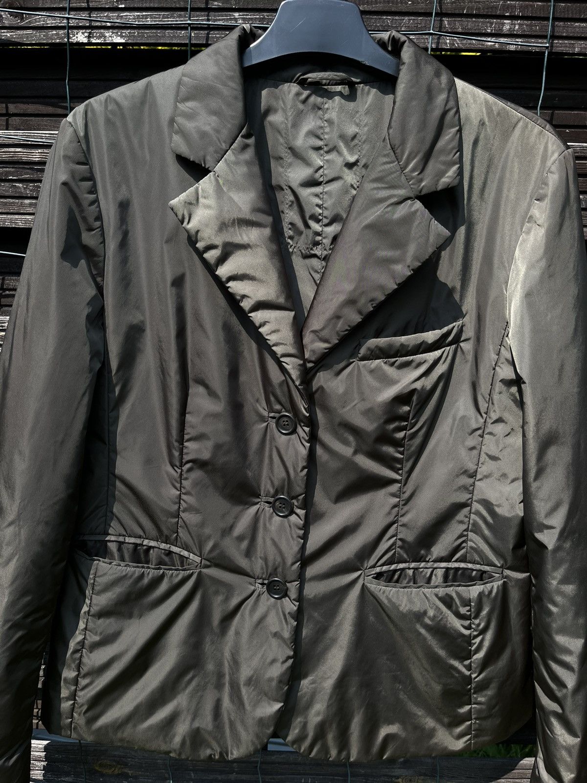 Prada 🔴 PRADA SS06 NYLON JACKET LUXURY ARCHIVE Y2K BLAZER Size M / US 6-8 / IT 42-44 - 8 Thumbnail