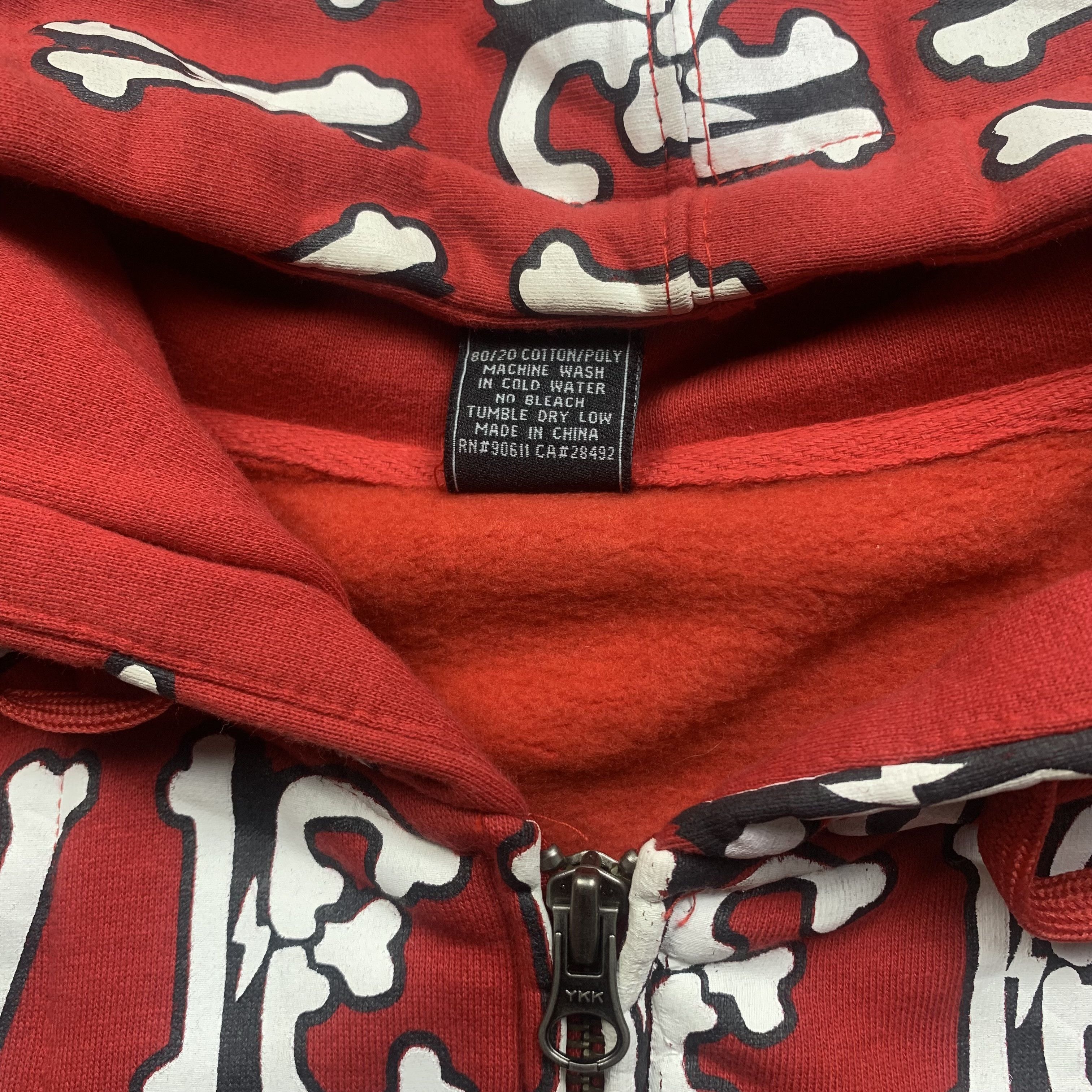 Freshjive Freshjive Overprint Spellout Zip Up Hoodie Size US XL / EU 56 / 4 - 8 Thumbnail