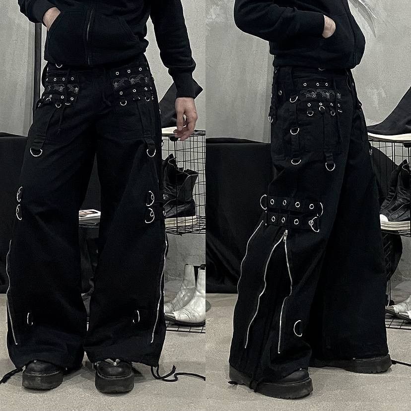 Tripp NYC Mercy Goth Bondage Pants Size 32" / US 10 / IT 46 - 5 Thumbnail