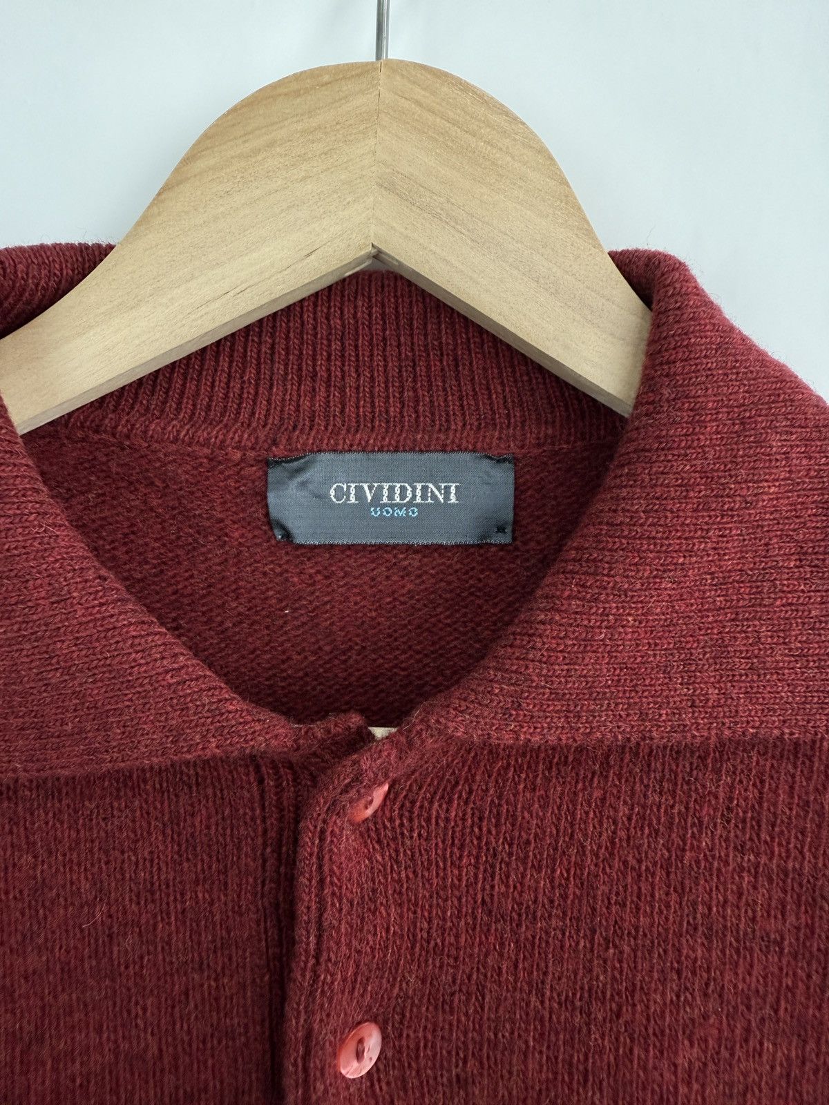 Designer 🇮🇹 Vintage 90s Cividini Uomo Wool Sweaters Made in Italy Y2K Size US M / EU 48-50 / 2 - 4 Thumbnail