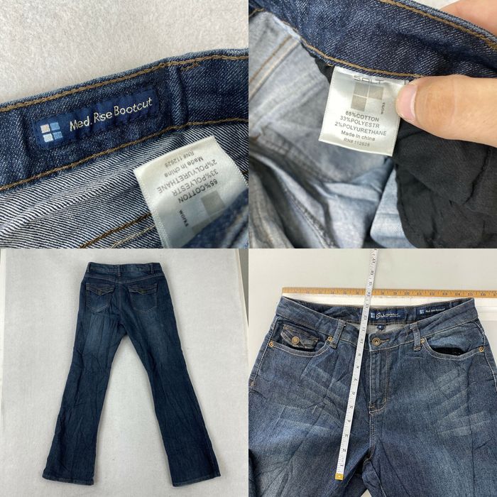Vintage Salt Works Jeans Womens Size 8 Blue Bootcut Mid Rise Pants