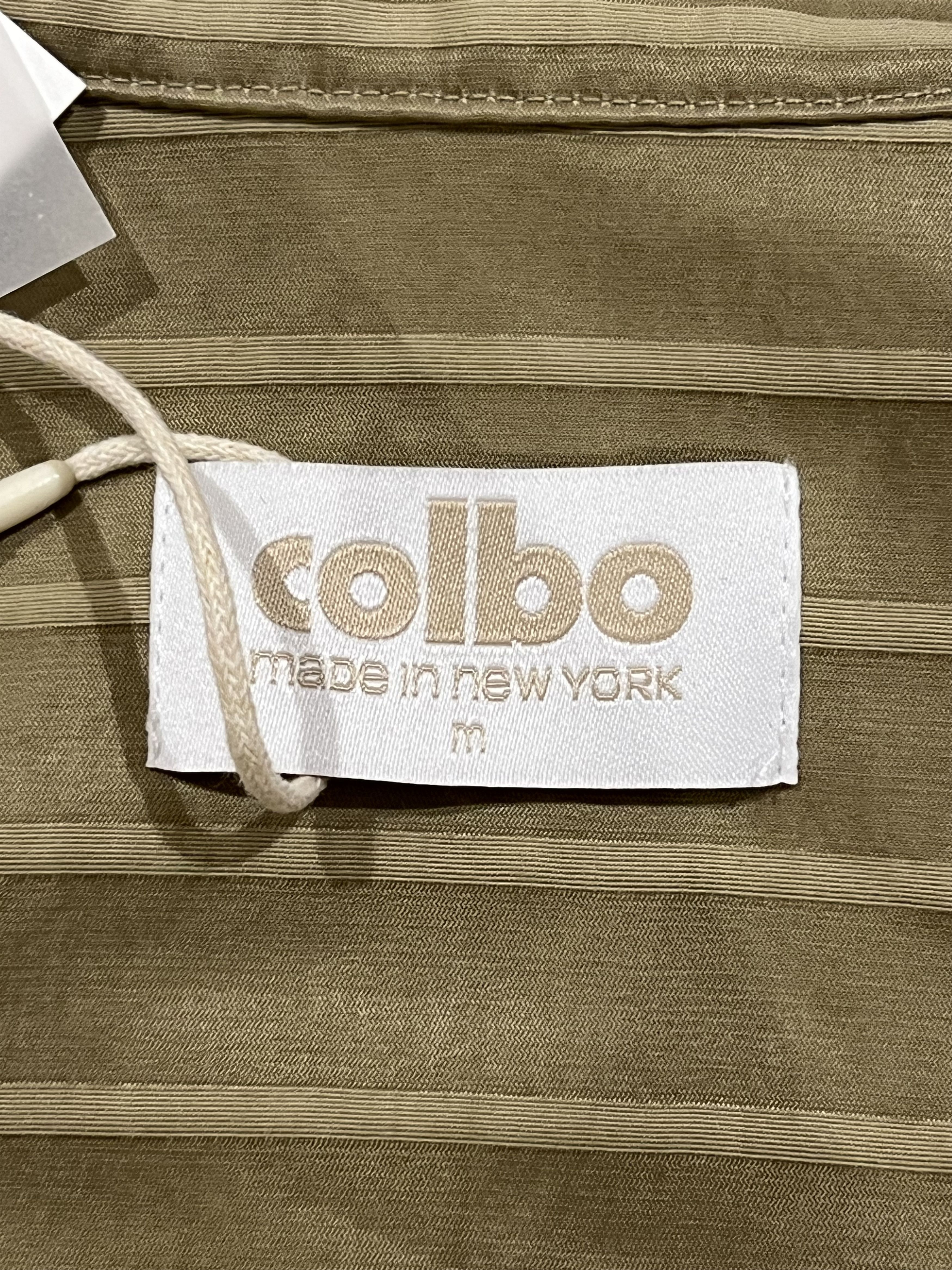 Colbo 💚 1/19 Colbo NYC TK Shirt Sheen Golden Stripe Medium NEW Size US M / EU 48-50 / 2 - 16 Thumbnail
