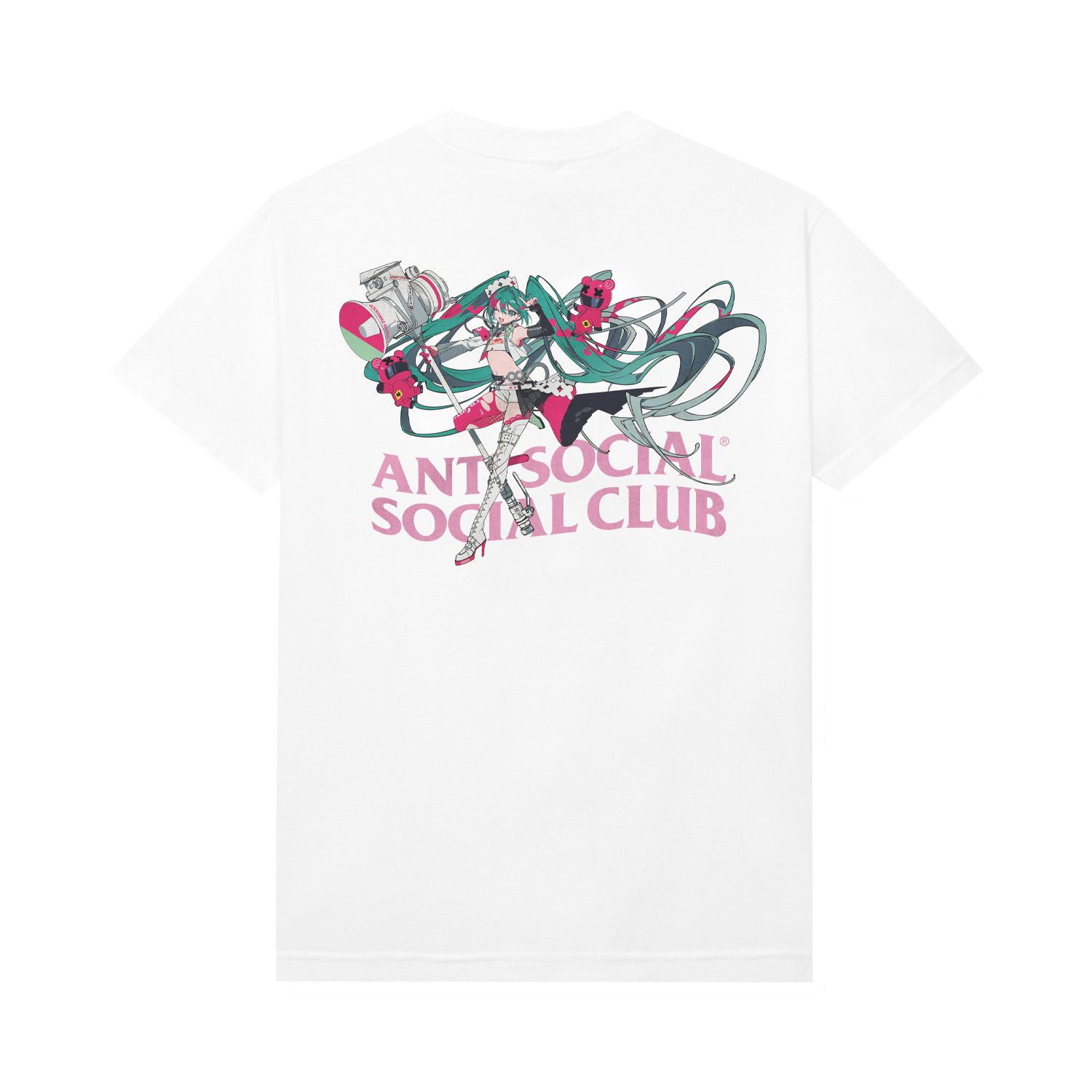 Anti Social Social Club ASSC x Goodsmile Racing Cyber Isolation Tee Size US L / EU 52-54 / 3 - 1 Thumbnail