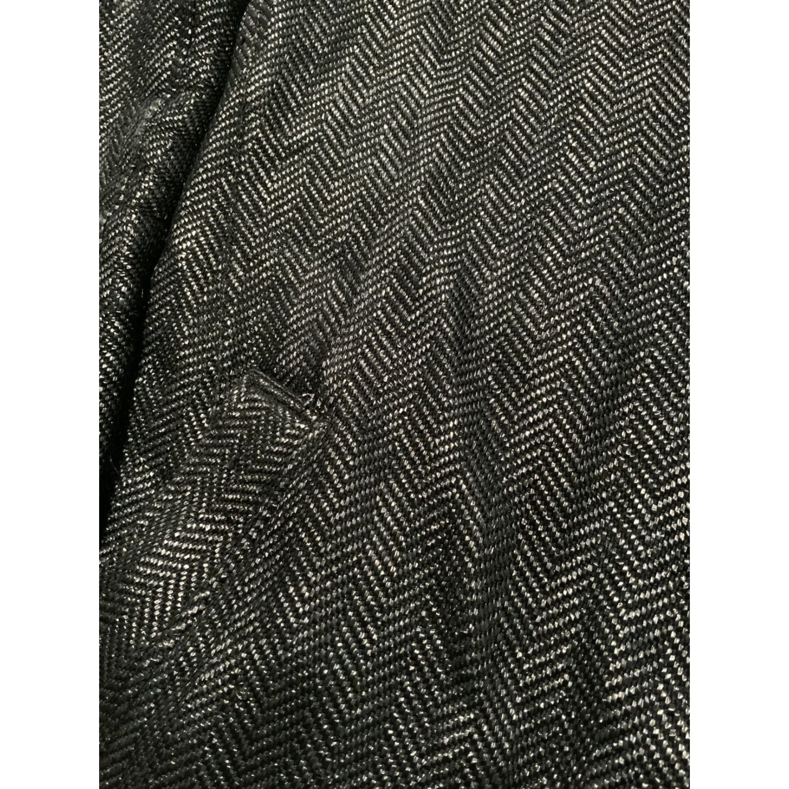 Vintage Krammer & Stoudt New York Black Herringbone Trench Coat Overcoat M Womens Coat Size US M / EU 48-50 / 2 - 6 Thumbnail