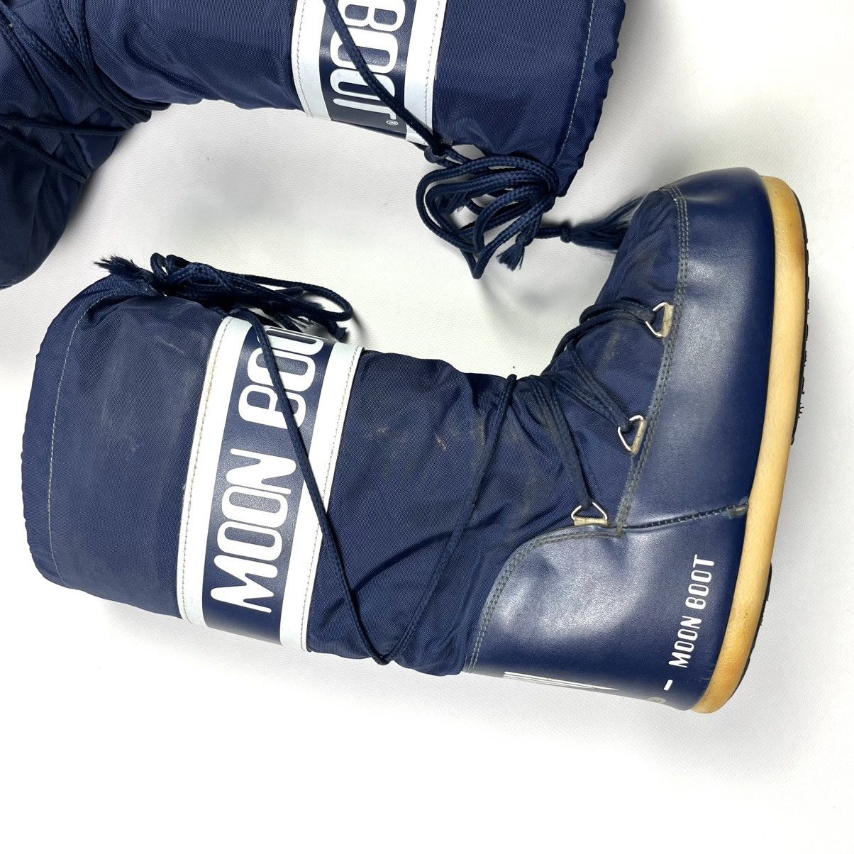 Moon Boot Y2K Moon Boot Streetwear Vintage Shoes Avant Garde Ski Blue Size US 7.5 / EU 40-41 - 2 Thumbnail