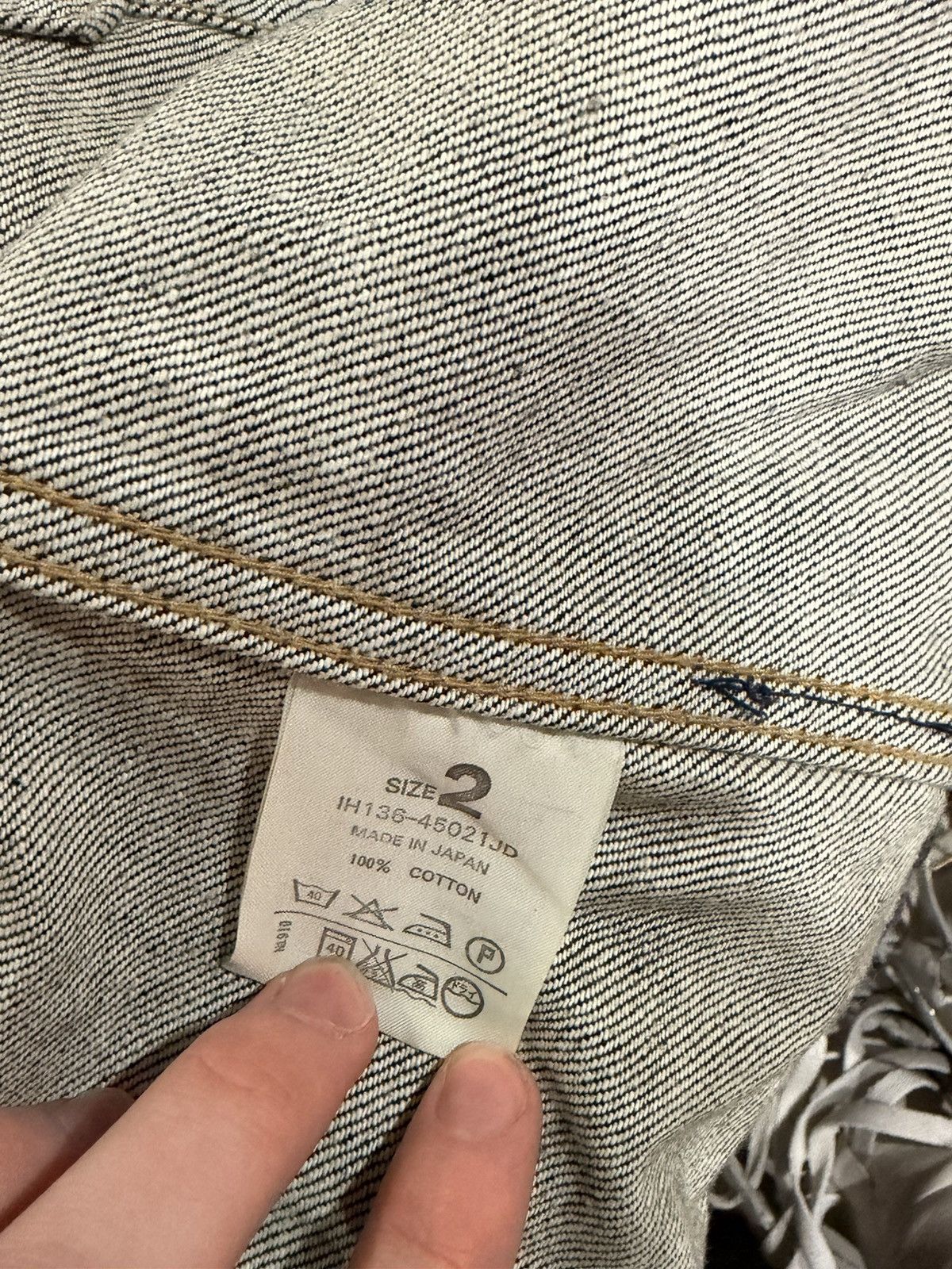 Beauty Beast Beauty: Beast Big Button Denim Jacket Size US M / EU 48-50 / 2 - 5 Thumbnail