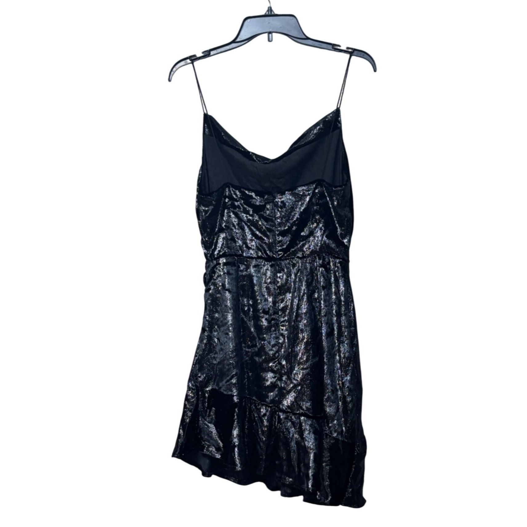 Other LEYDEN Women's Ruffle-hem Spaghetti Strap Cowl Neck Shimme Size XL / US 12-14 / IT 48-50 - 11 Thumbnail
