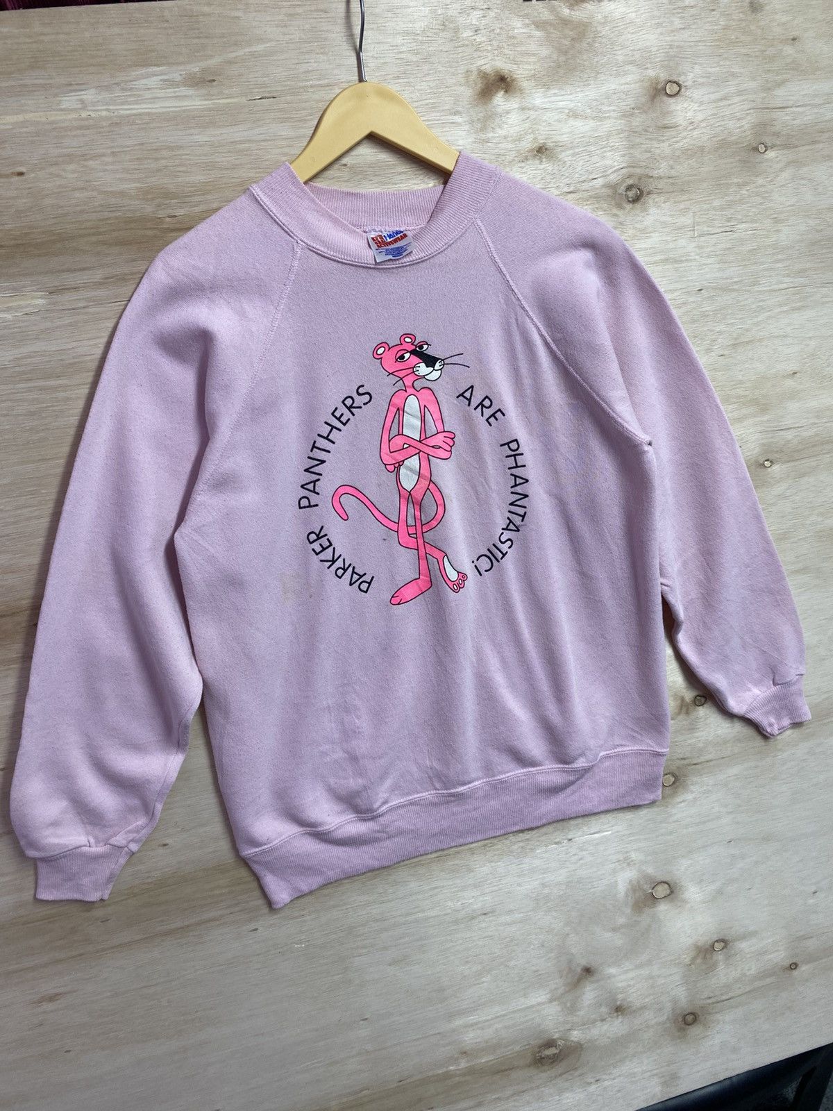 Cartoon Network Vintage pink panthersweatshirt Size XXL / US 16-18 / IT 52-54 - 3 Thumbnail