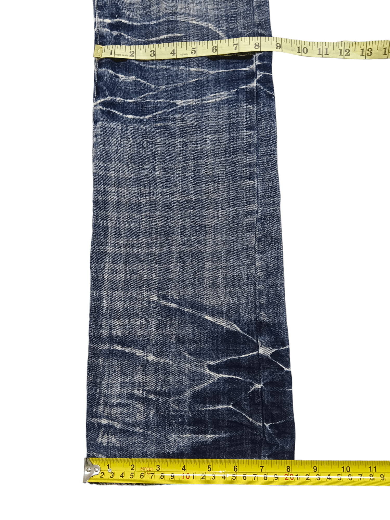 Japanese Brand Root Three Style Clawmark Checkered Denim Size US 30 / EU 46 - 9 Thumbnail