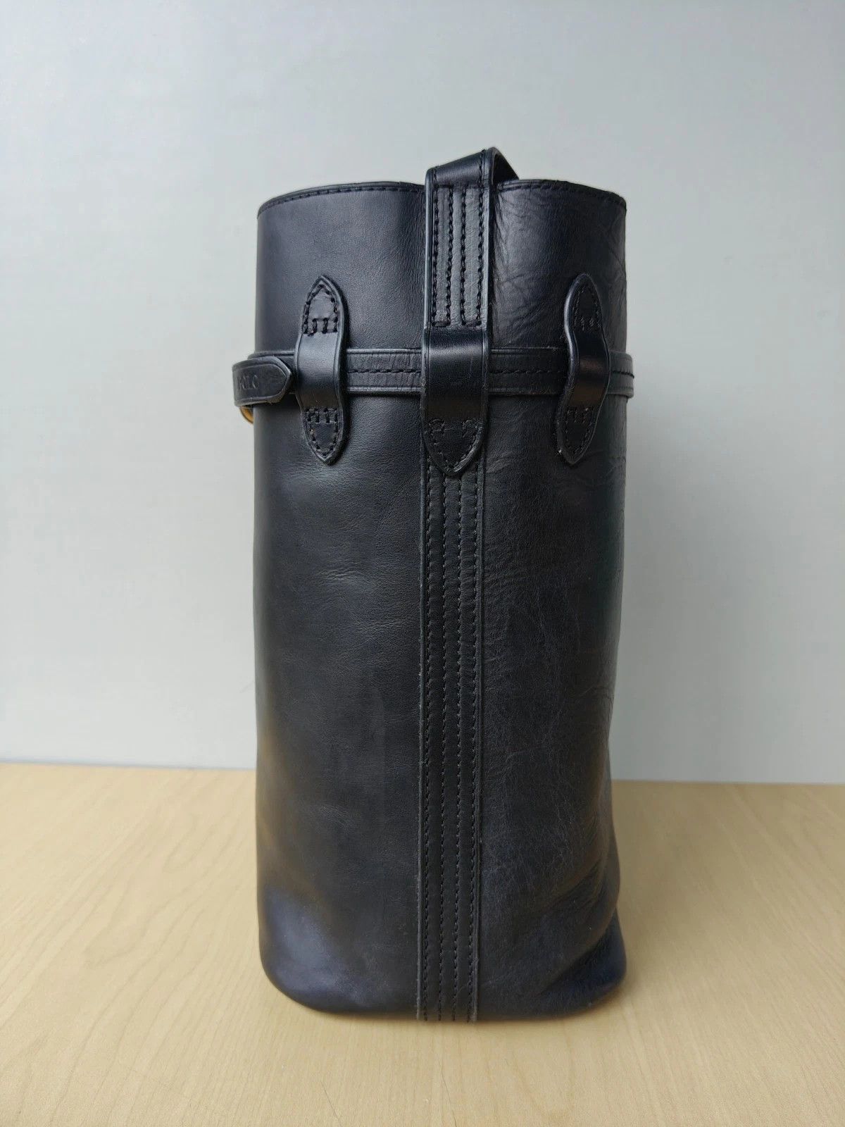Polo Ralph Lauren Polo Ralph Lauren Bellport Leather Large Bucket Bag FTP 0010 Size ONE SIZE - 4 Thumbnail