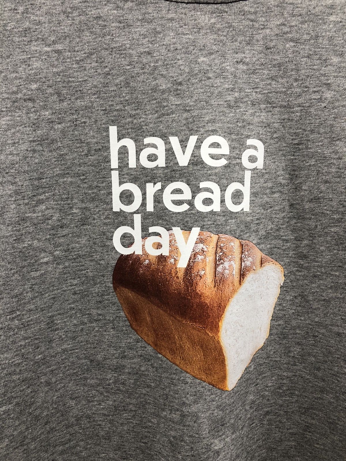 Other Potato Market Have A Bread Day Black Gray T-Shirt Size US M / EU 48-50 / 2 - 3 Thumbnail