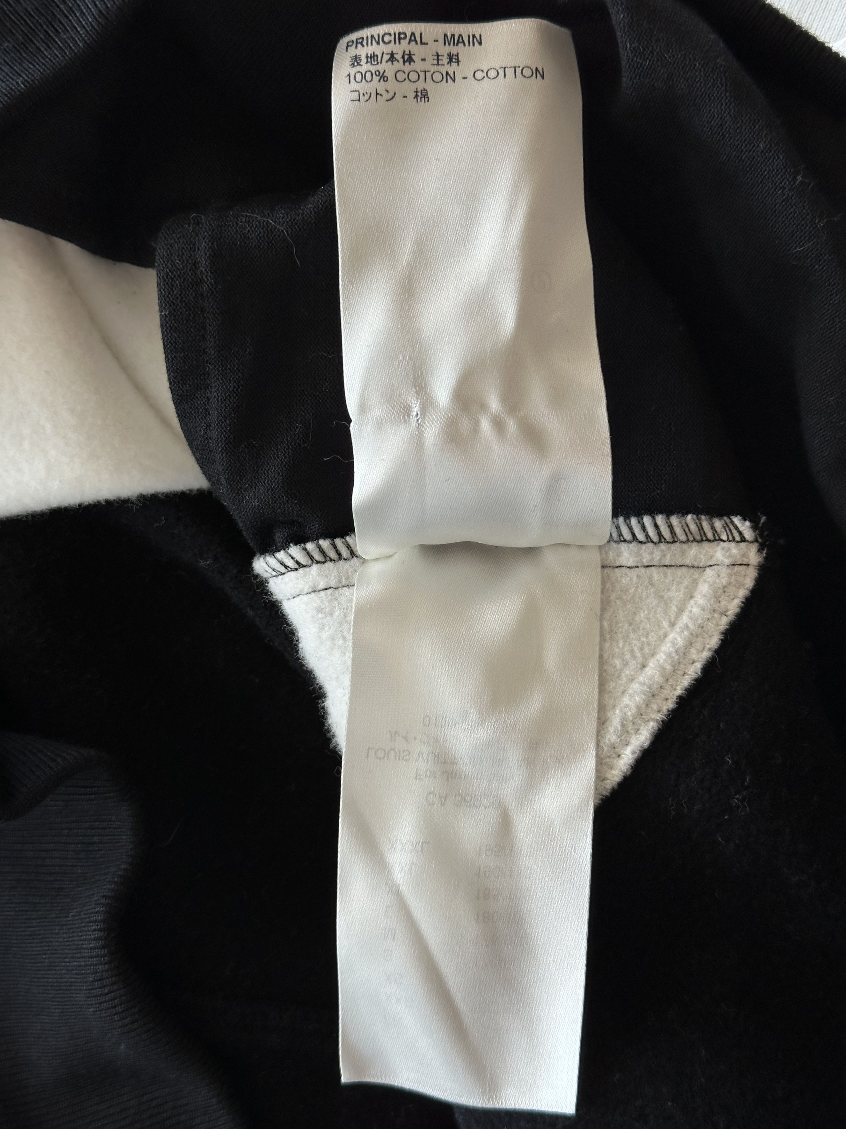 Louis Vuitton Louis Vuitton White, Grey & Black Monogram Circle Cut Hoodie Size US S / EU 44-46 / 1 - 5 Thumbnail