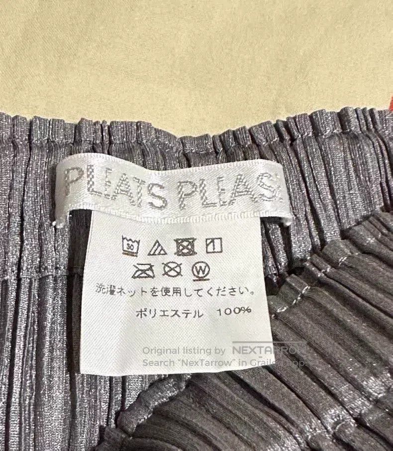 Issey Miyake Issey Miyake size:3 Classic Ruched Cropped Pants Size 31" - 4 Thumbnail