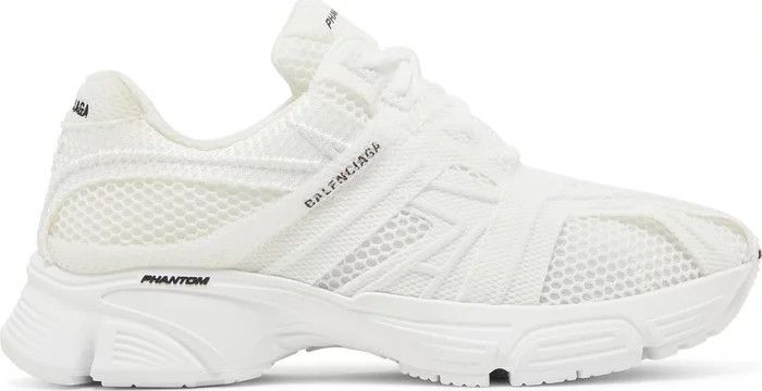 Balenciaga o1mt1gz0724 Phantom Sneaker in White Size US 7 / EU 40 - 1 Thumbnail