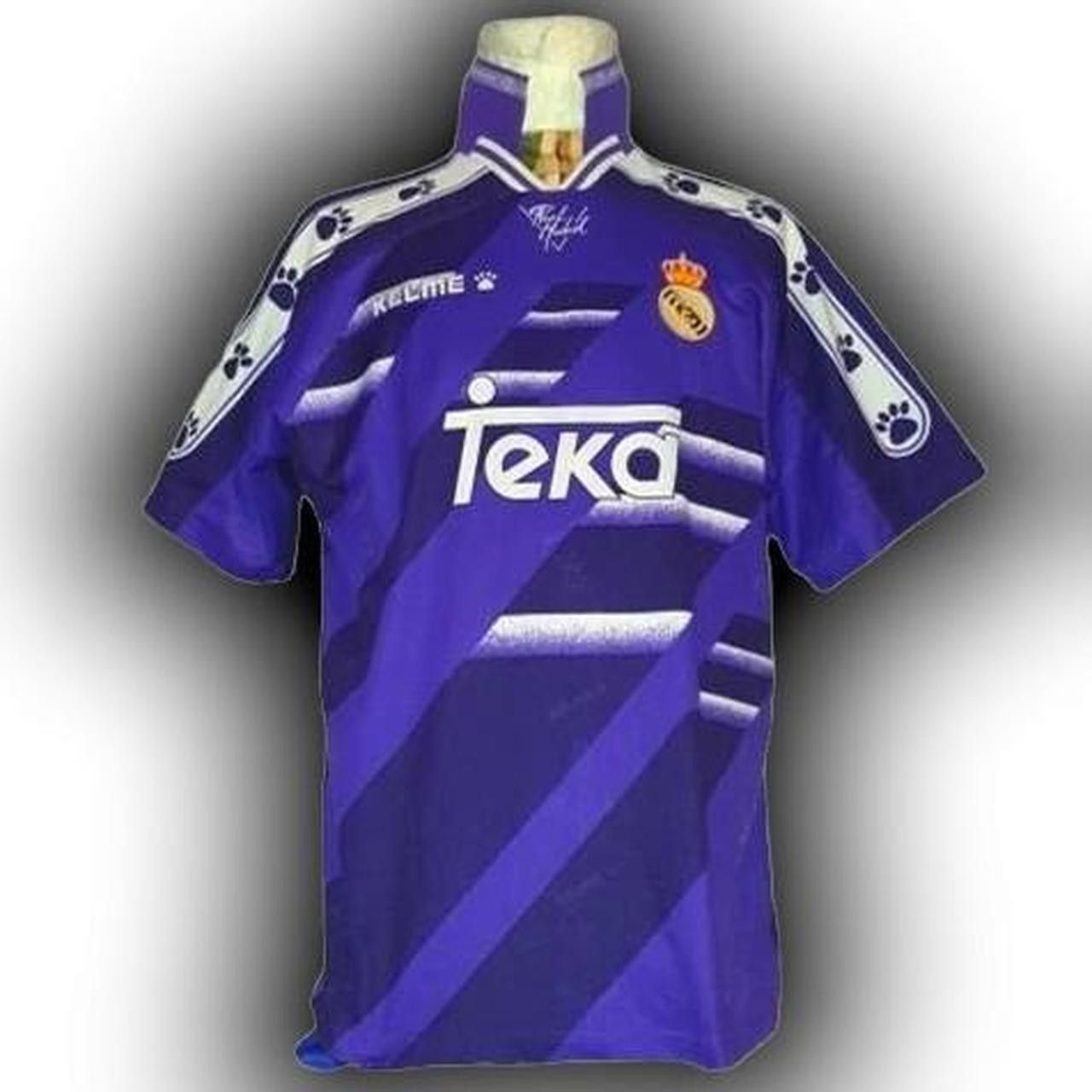 Other Real Madrid Spain 1994 1995 Away Kelme Shirt Jersey Size US M / EU 48-50 / 2 - 1 Thumbnail