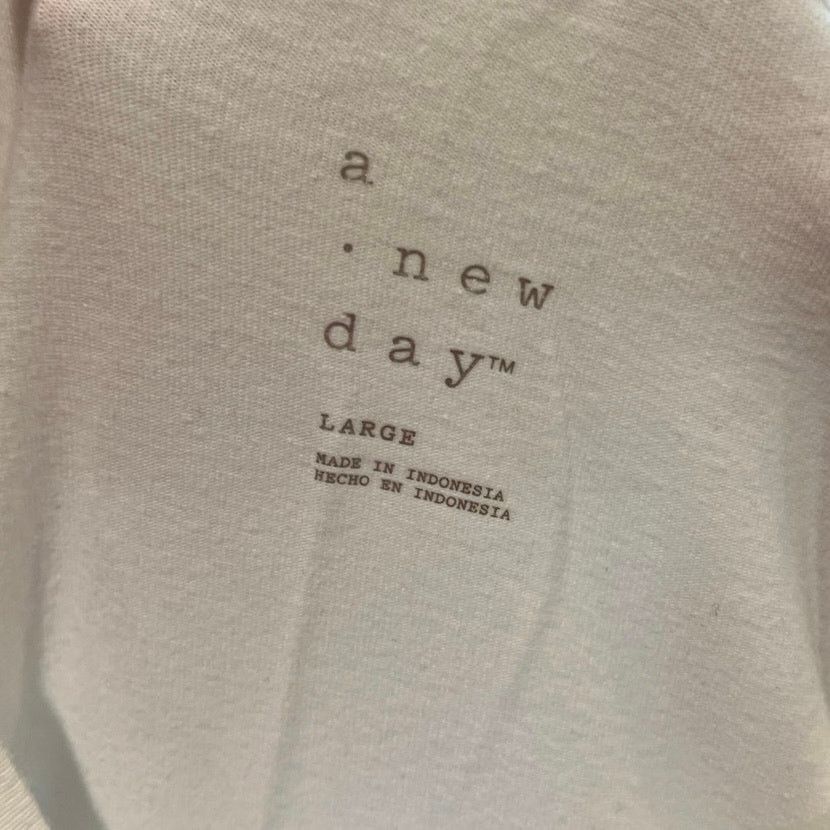 Other A New Day Midi Dress Sleeveless Side Pockets White Size L Size L / US 10 / IT 46 - 3 Thumbnail