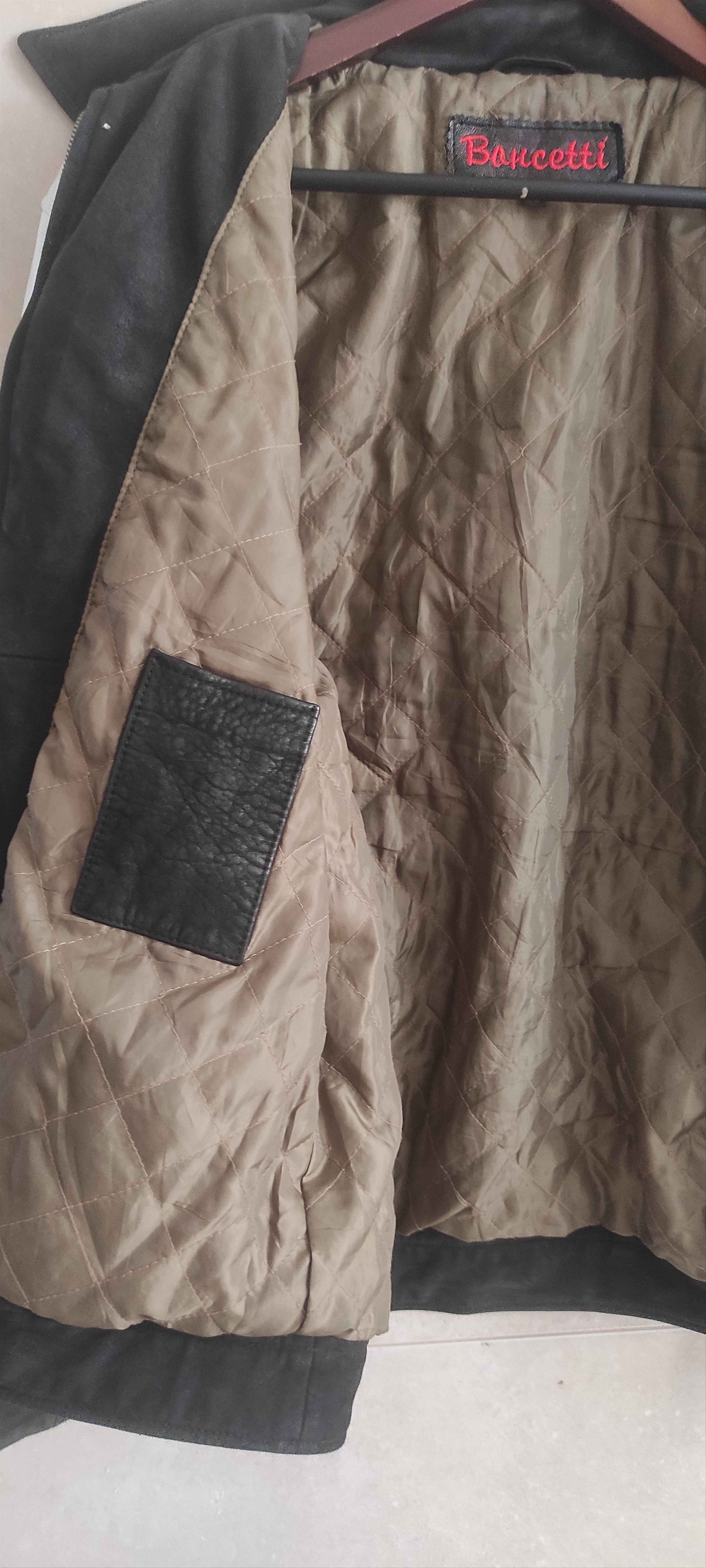 Genuine Leather Boncetti Vintage Y2K Leather Motorcycle Racing Jacket Size L Size US L / EU 52-54 / 3 - 16 Thumbnail