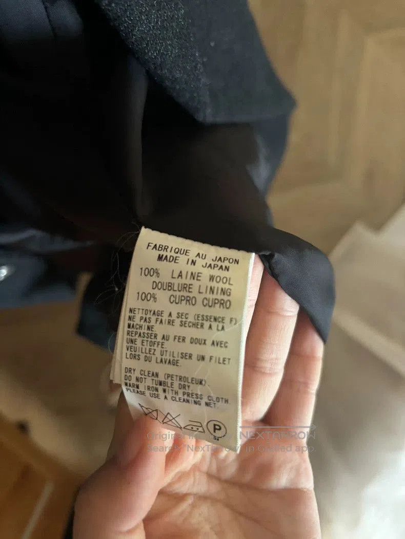 Yohji Yamamoto Yohji Yamamoto Y's Black Wool Long Coat . Size US S / EU 44-46 / 1 - 6 Thumbnail
