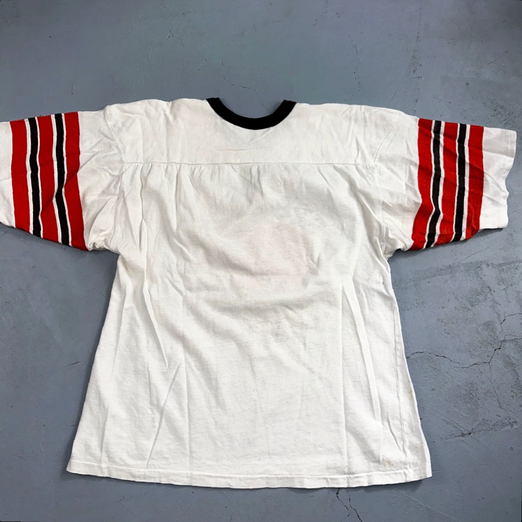 Champion VINTAGE Champion Sprague Olympians T Shirt Football Jersey Salem Keizer Oregon 80s White M Mens Short Sleeve Crew Neck Graphic Print Size US M / EU 48-50 / 2 - 8 Thumbnail