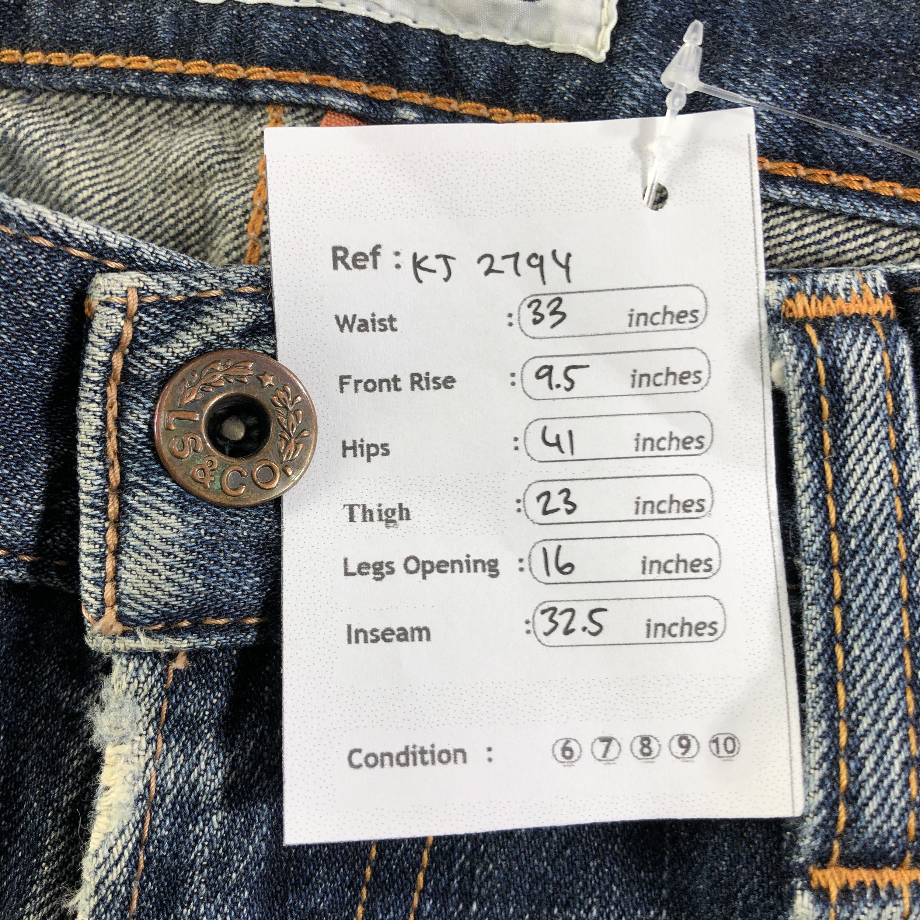 Levi's Vintage Levis 502 Jeans Ripped Denim Size US 32 / EU 48 - 11 Thumbnail