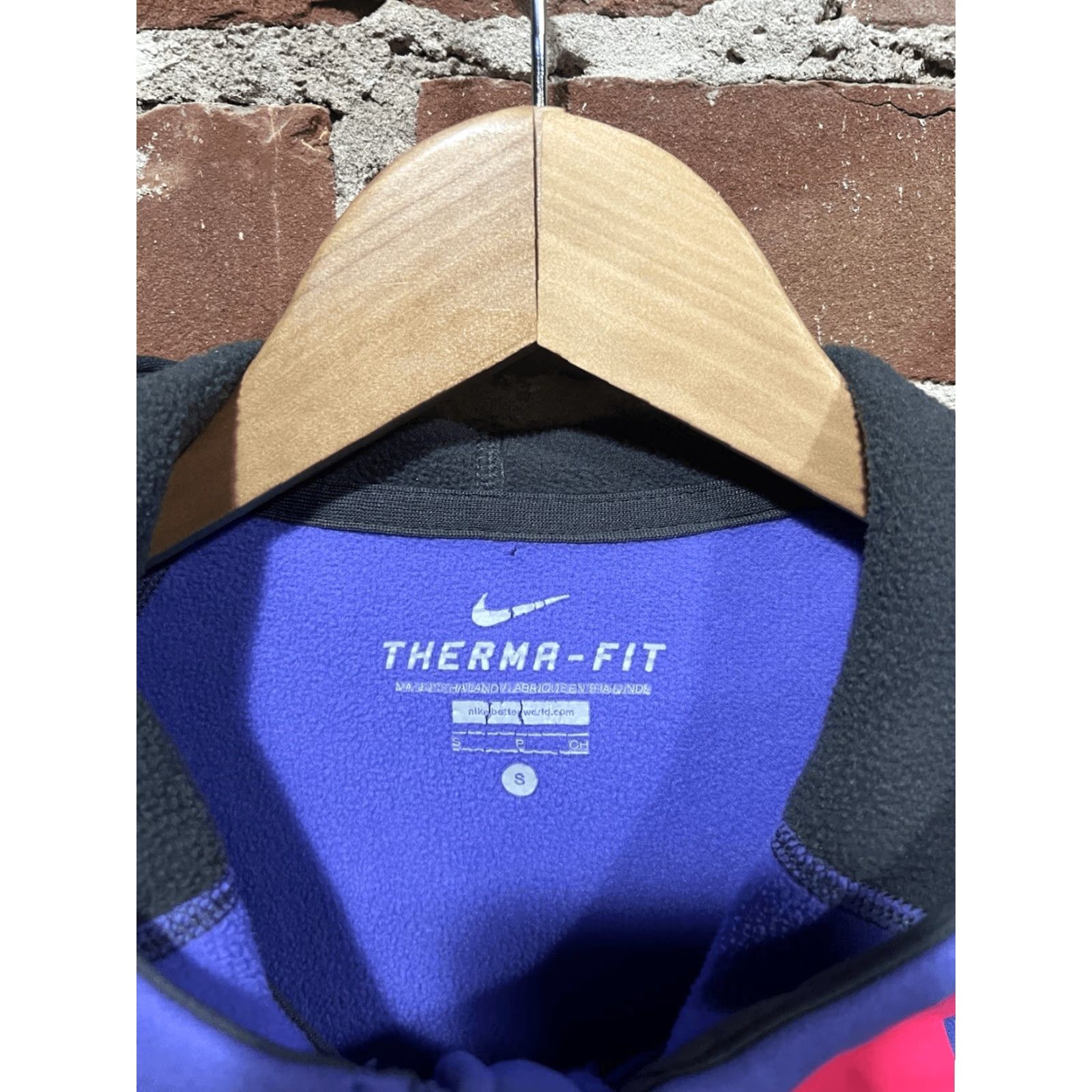 Nike Nike Therma-Fit Jacket Womens Small Pink Purple Zip-Up Hoodie Sweatshirt Size S / US 4 / IT 40 - 3 Thumbnail