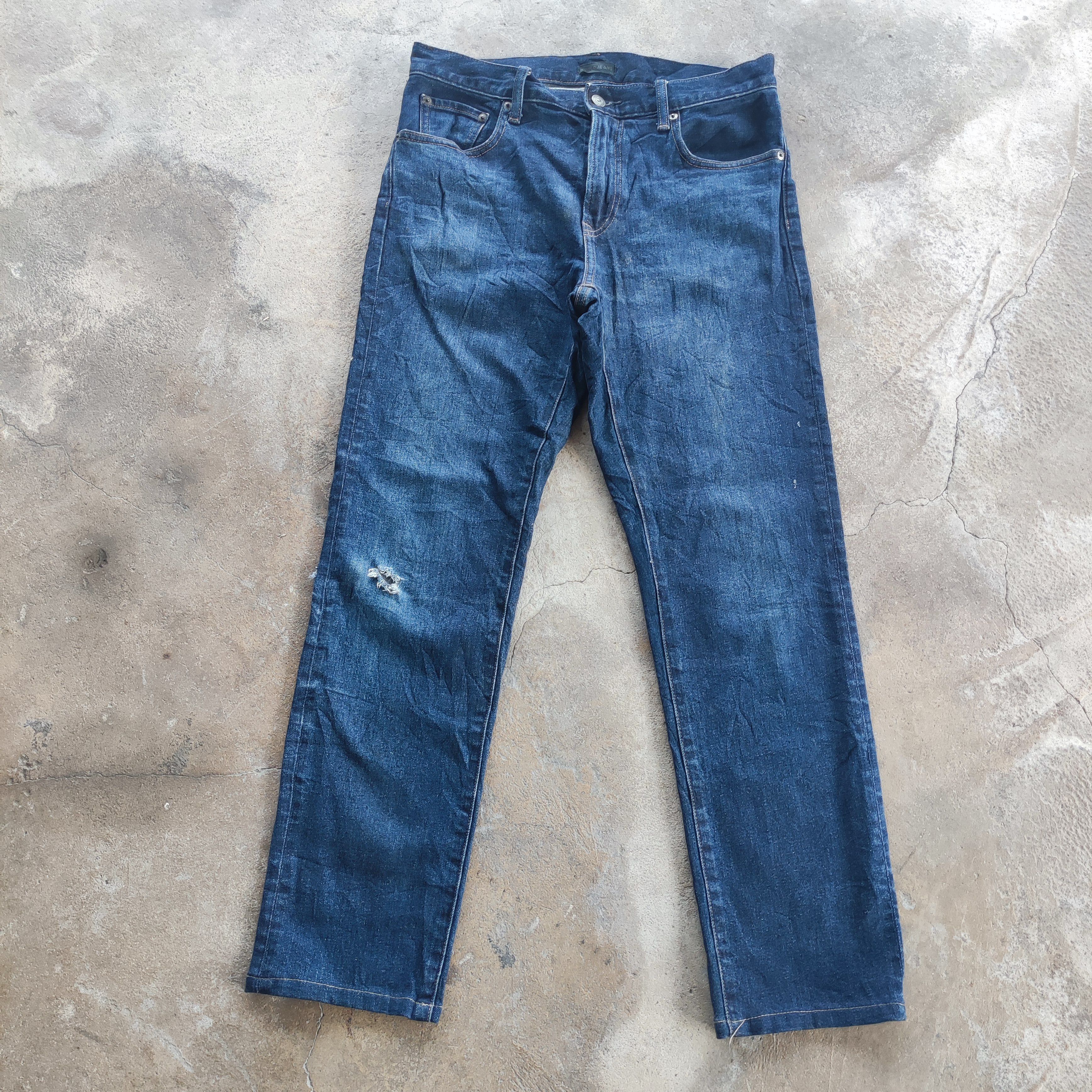 Japanese Brand Vintage Japanese Brand Distressed Jeans Ripped pants Size US 32 / EU 48 - 1 Thumbnail