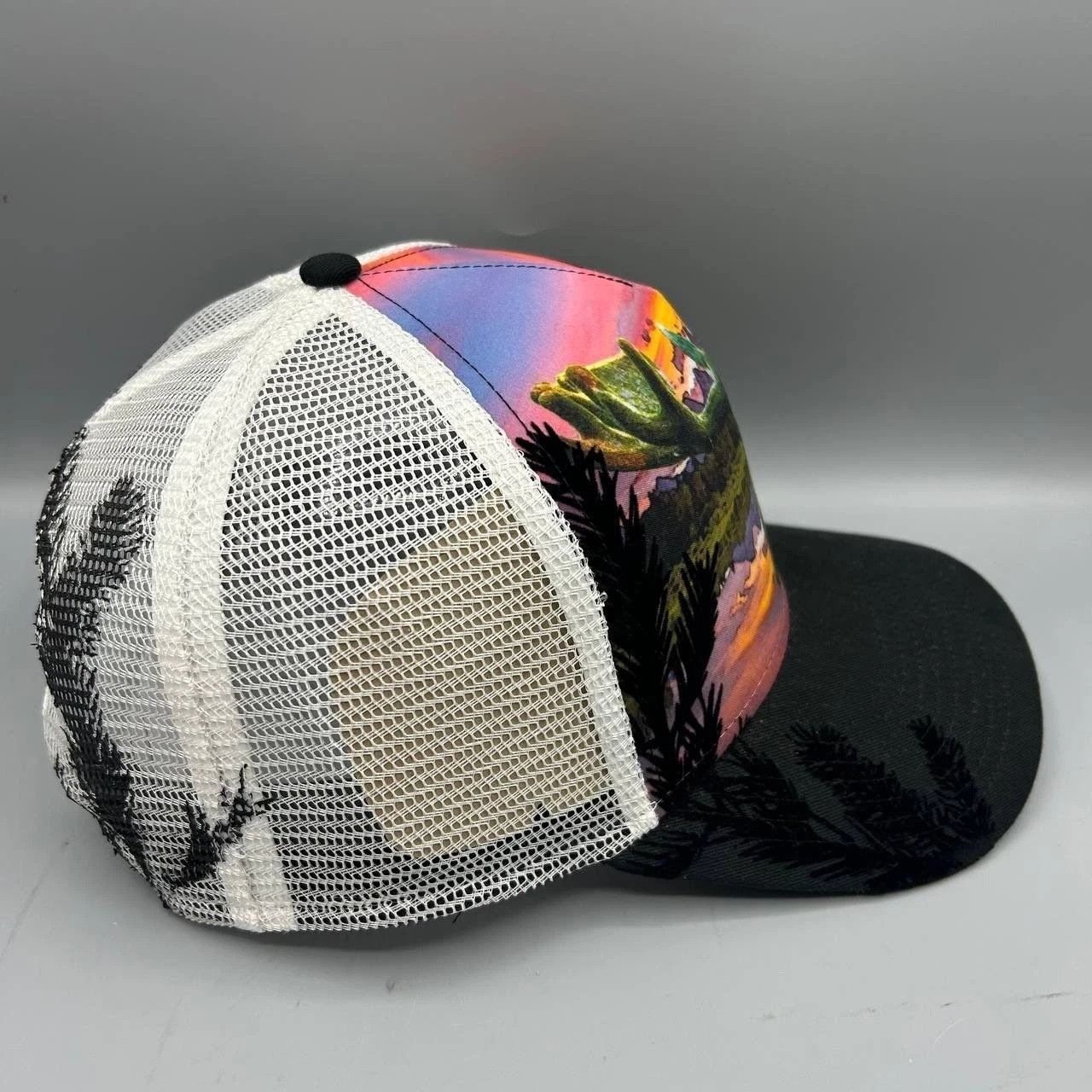 The Game Jackson Hole Wyoming Trucker Hat Men The Game Snap Back New Size ONE SIZE - 3 Thumbnail