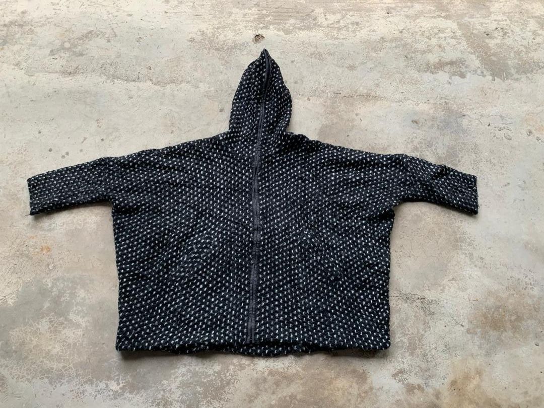 Tsumori Chisato Tsumori Chisato Monhair knit Baggy sweatshirt Hoodie Size XS / US 0-2 / IT 36-38 - 2 Thumbnail