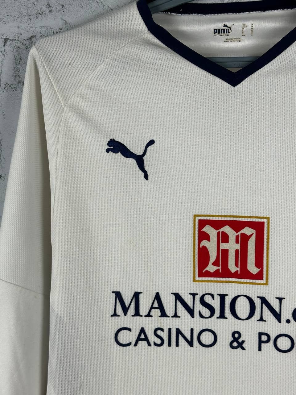 Puma × Vintage VERY RARE PUMA FC TOTTENHAM HOTSPUR ENGLAND SOCCER JERSEY Size US M / EU 48-50 / 2 - 3 Thumbnail