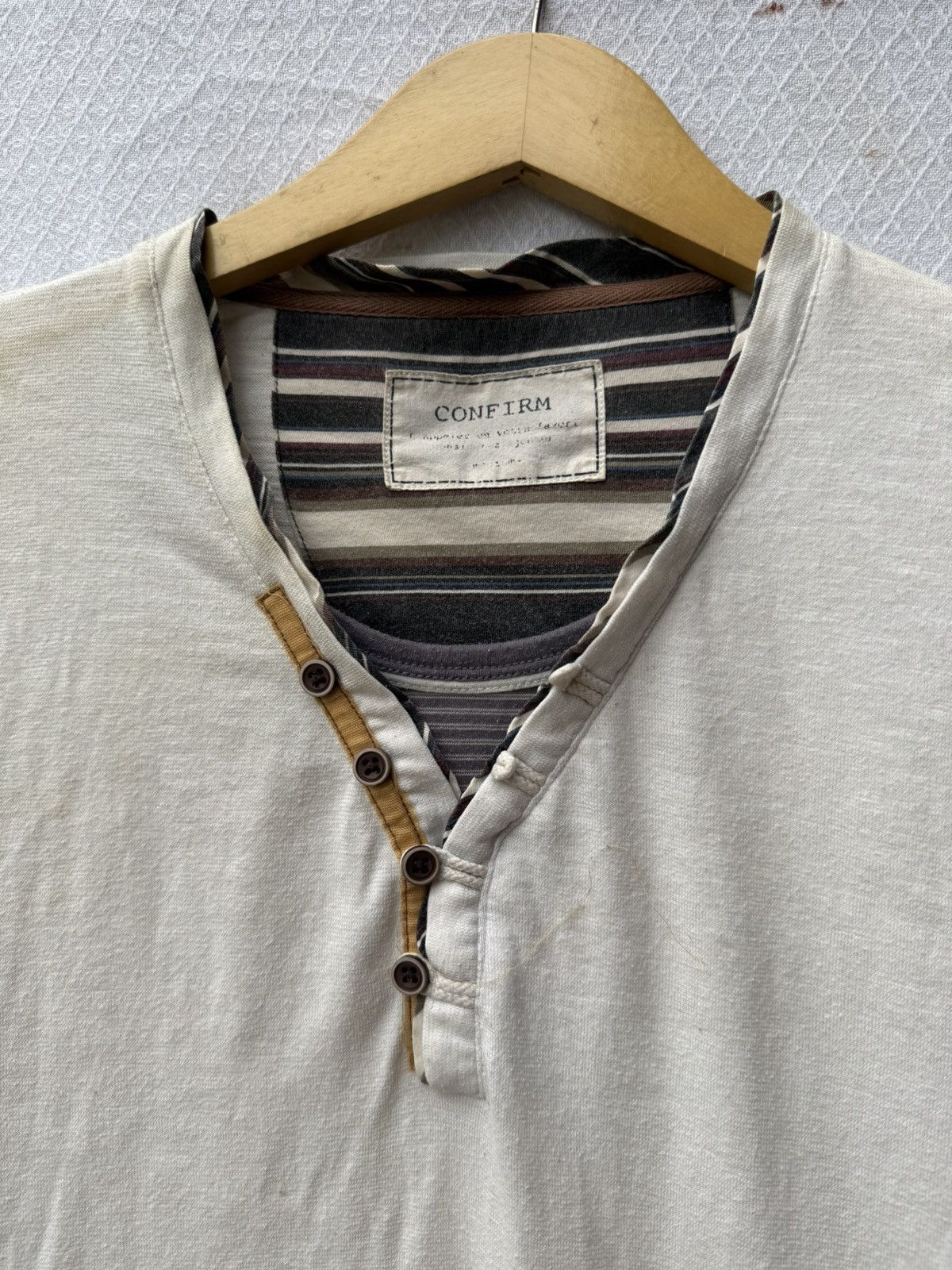 Japanese Brand Confirm double layers longsleeve Size US M / EU 48-50 / 2 - 6 Thumbnail