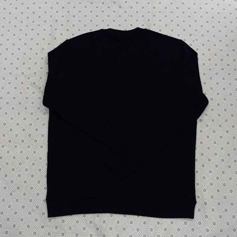 Givenchy Givenchy Knitted Colorful Chest Logo Black Long Sleeve Swe Size US M / EU 48-50 / 2 - 2 Thumbnail