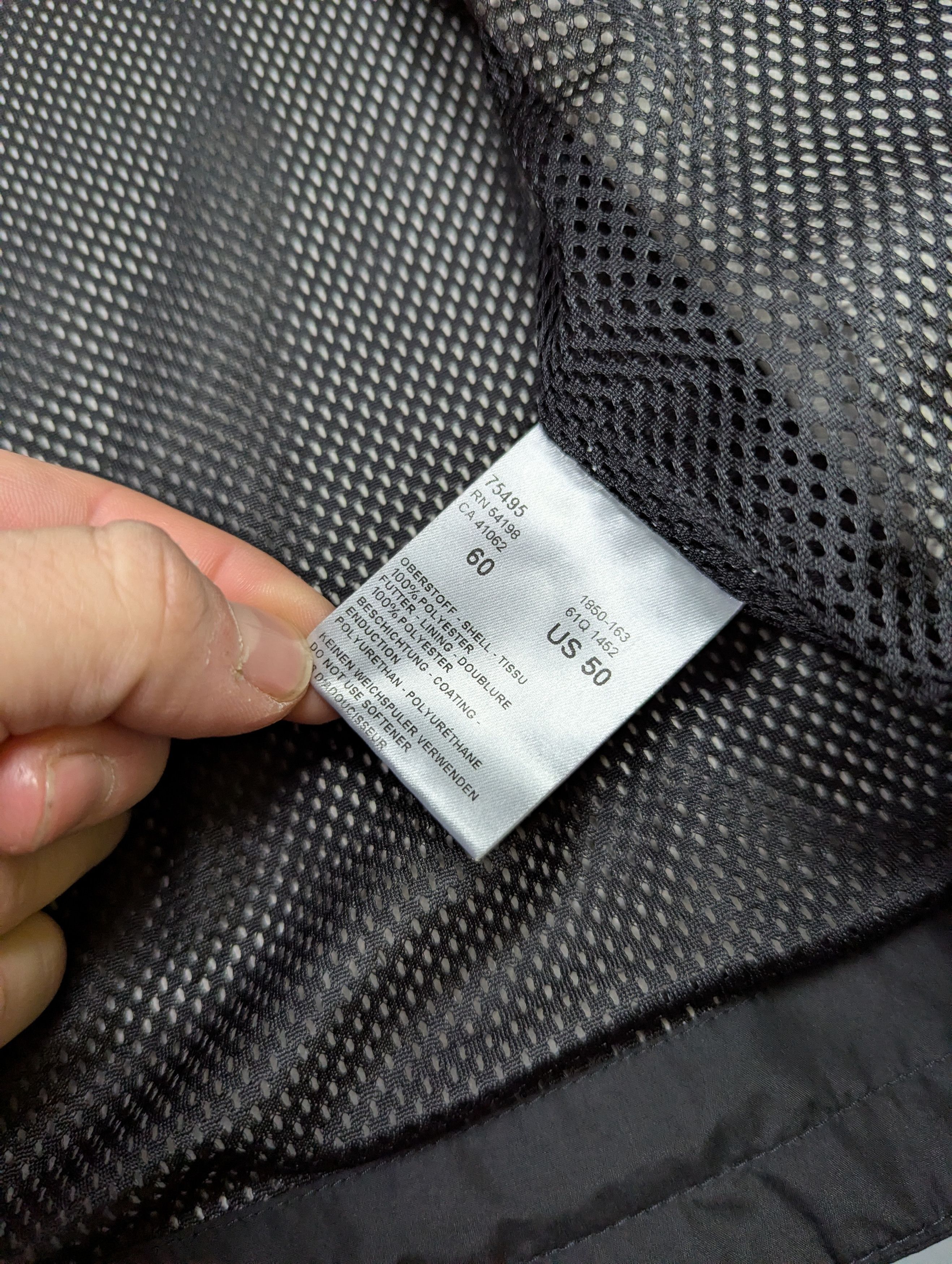 Bogner BOGNER WEATHER SYSTEM Black Windbreaker Jacket Waterproof Size US XXL / EU 58 / 5 - 15 Thumbnail