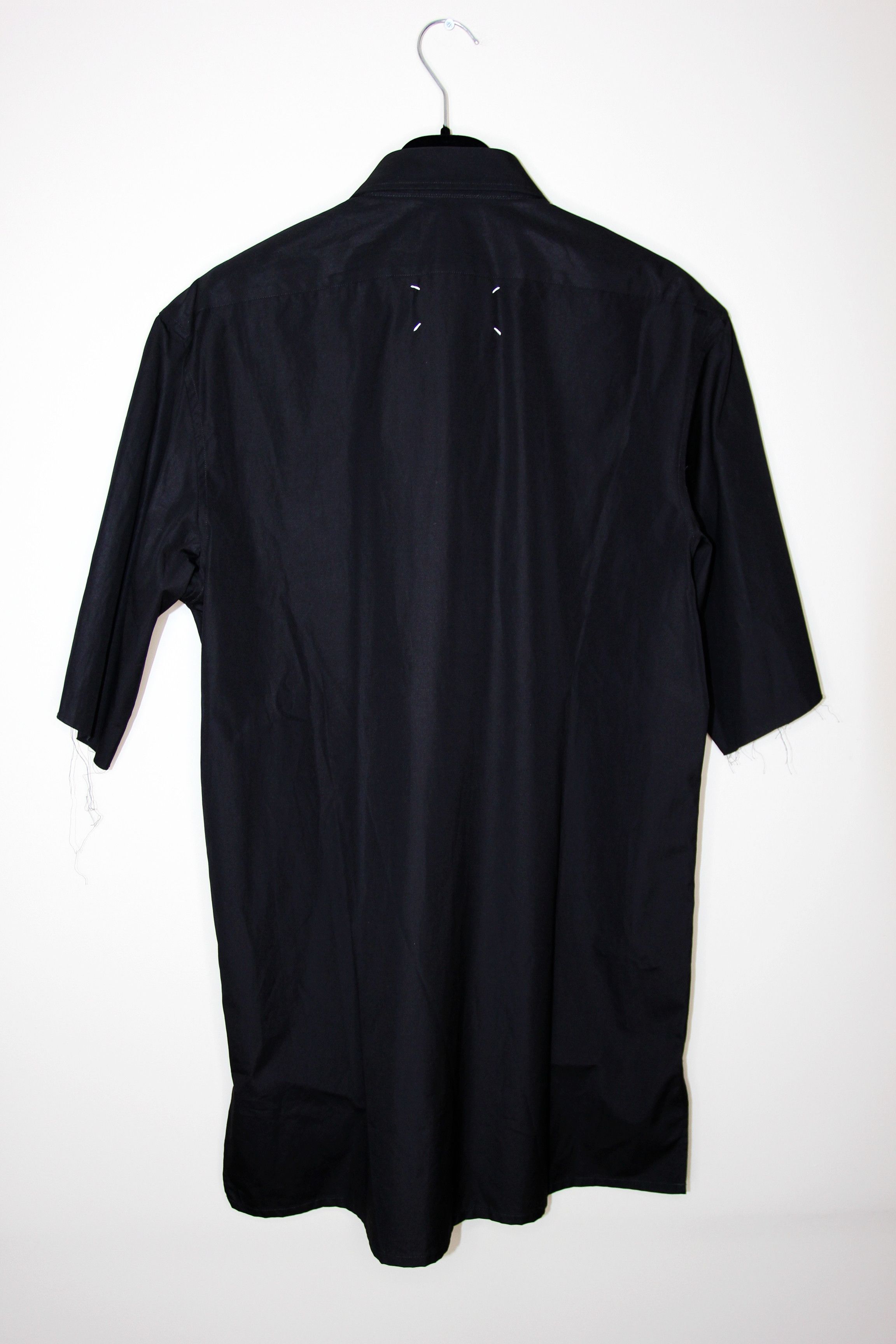 Maison Margiela BNWT AW23 MAISON MARGIELA FOUR STITCH SHORT SLEEVE SHIRT 41 Size US M / EU 48-50 / 2 - 3 Thumbnail