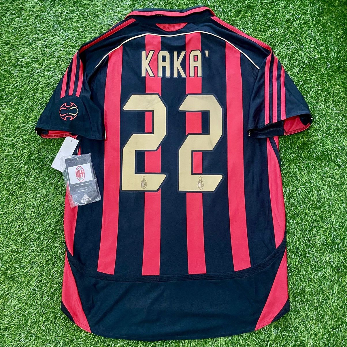 Adidas Adidas Ac Milan Home 2006-07 Kaka #22 BNWT Soccer Jersey Size US M / EU 48-50 / 2 - 11 Thumbnail