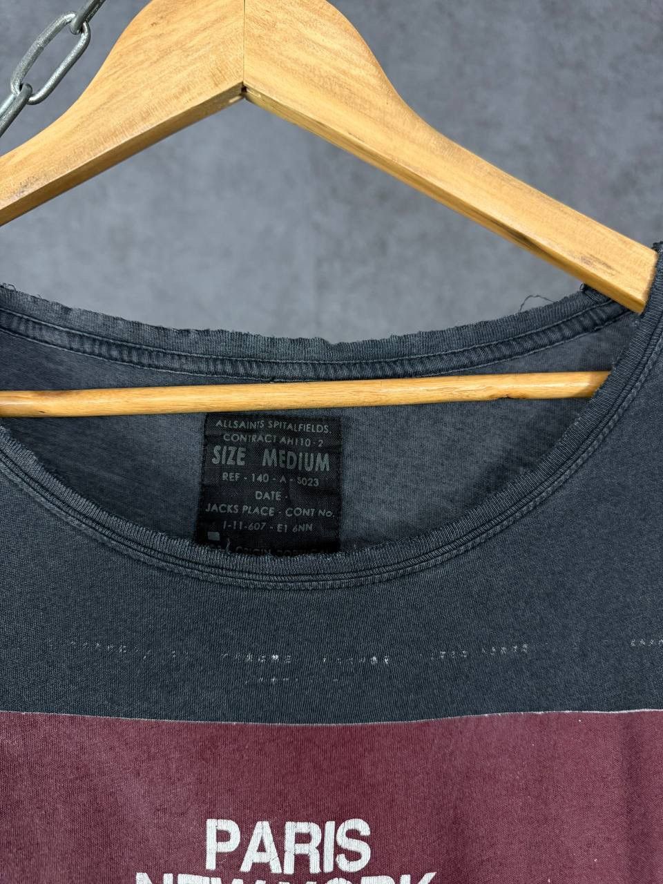 Allsaints Allsaints art designer vintage tee Size US M / EU 48-50 / 2 - 4 Thumbnail