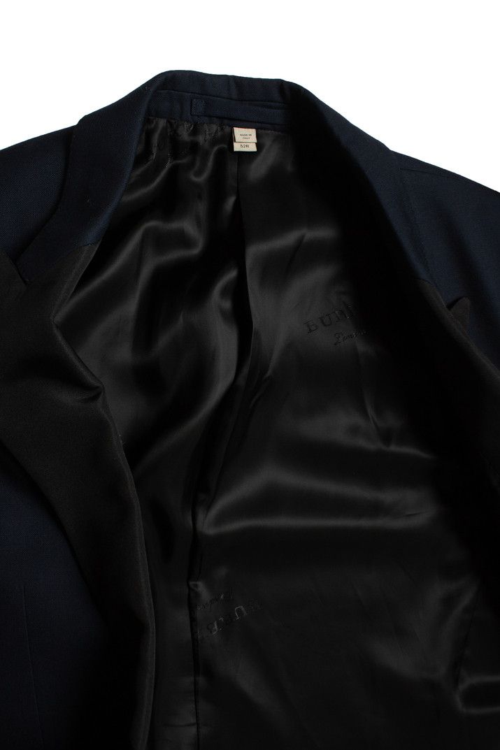 Burberry Burberry, blazer in navy with black collar Size 52R - 8 Thumbnail